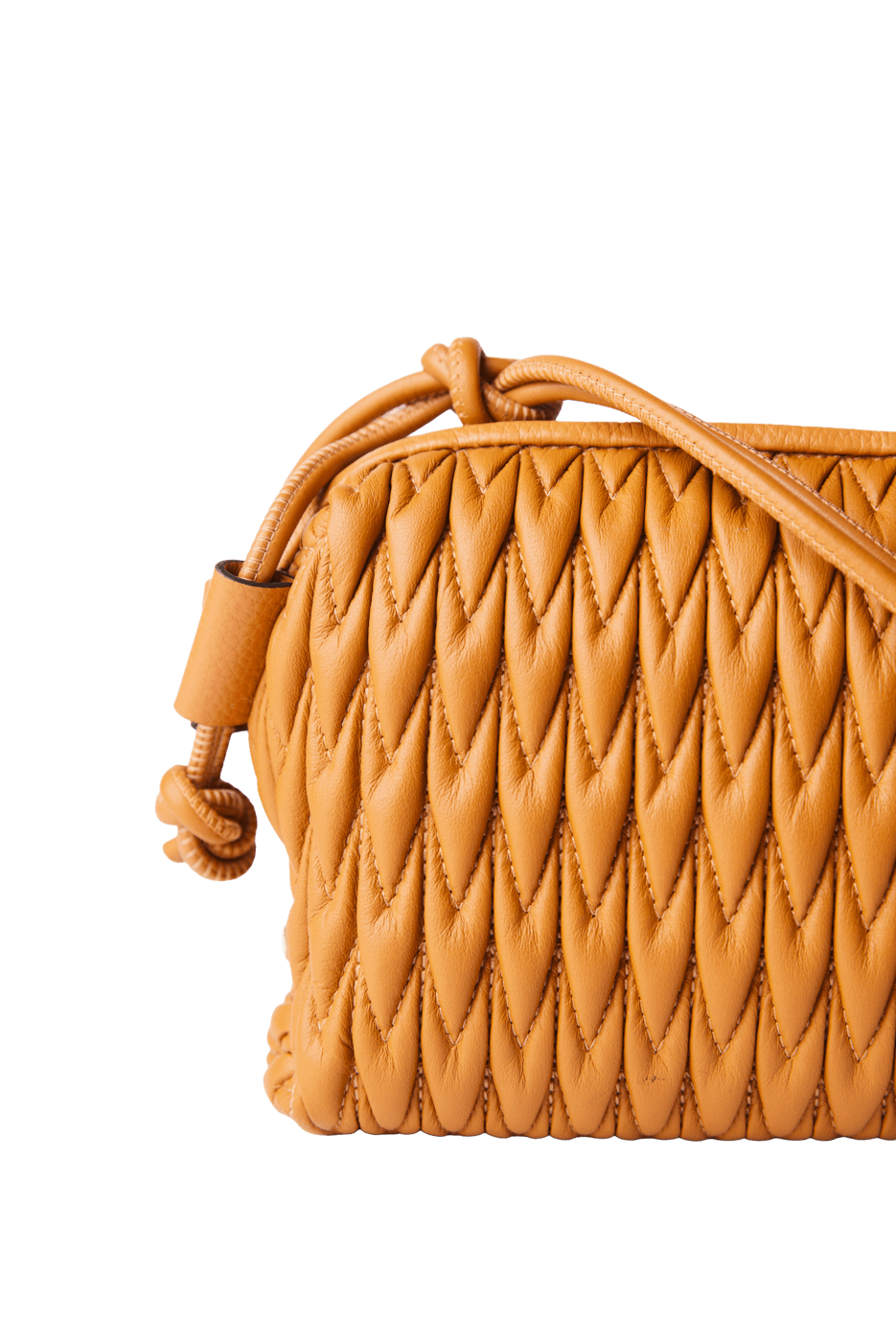 Bolsa Mini em Couro Drapée