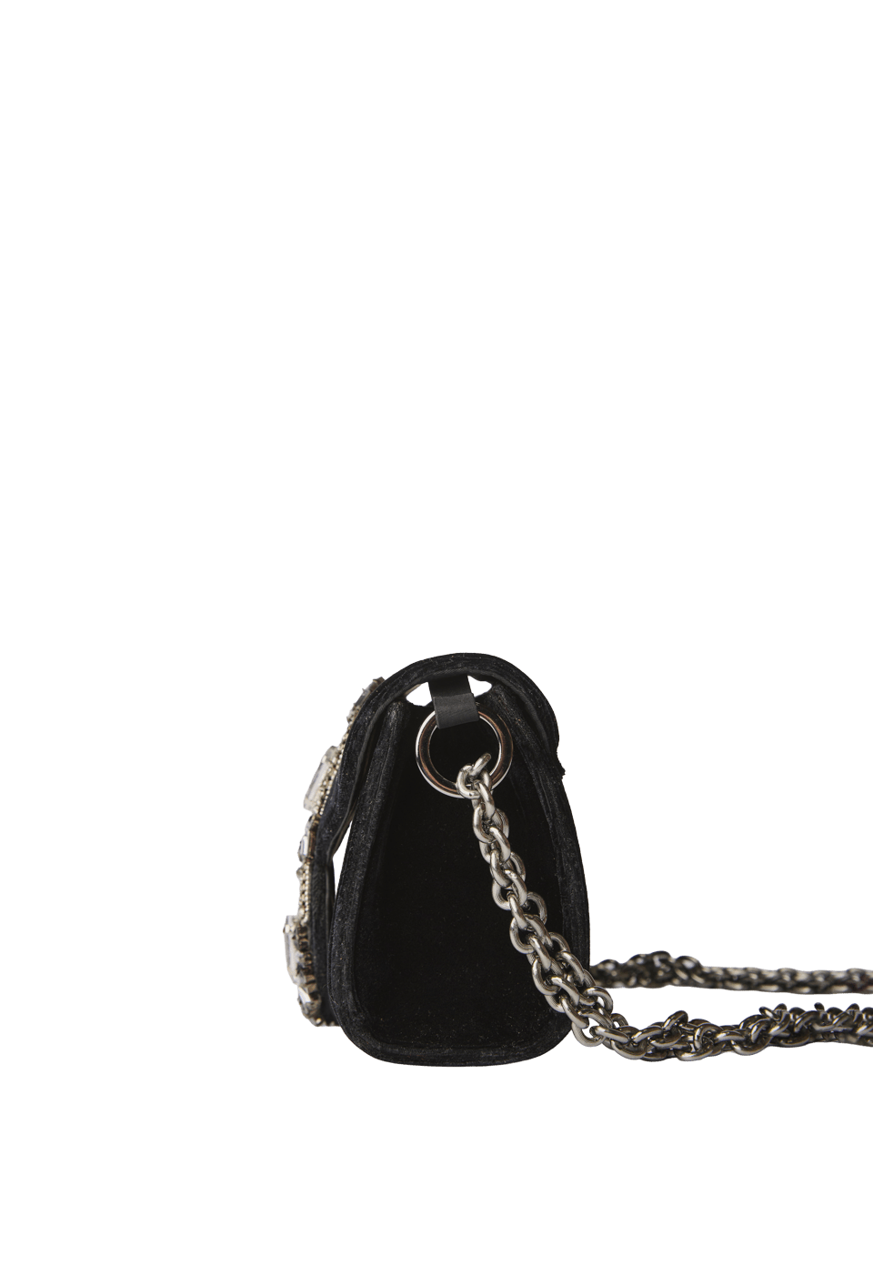 252-BL2504 - Bolsa Mini em Veludo