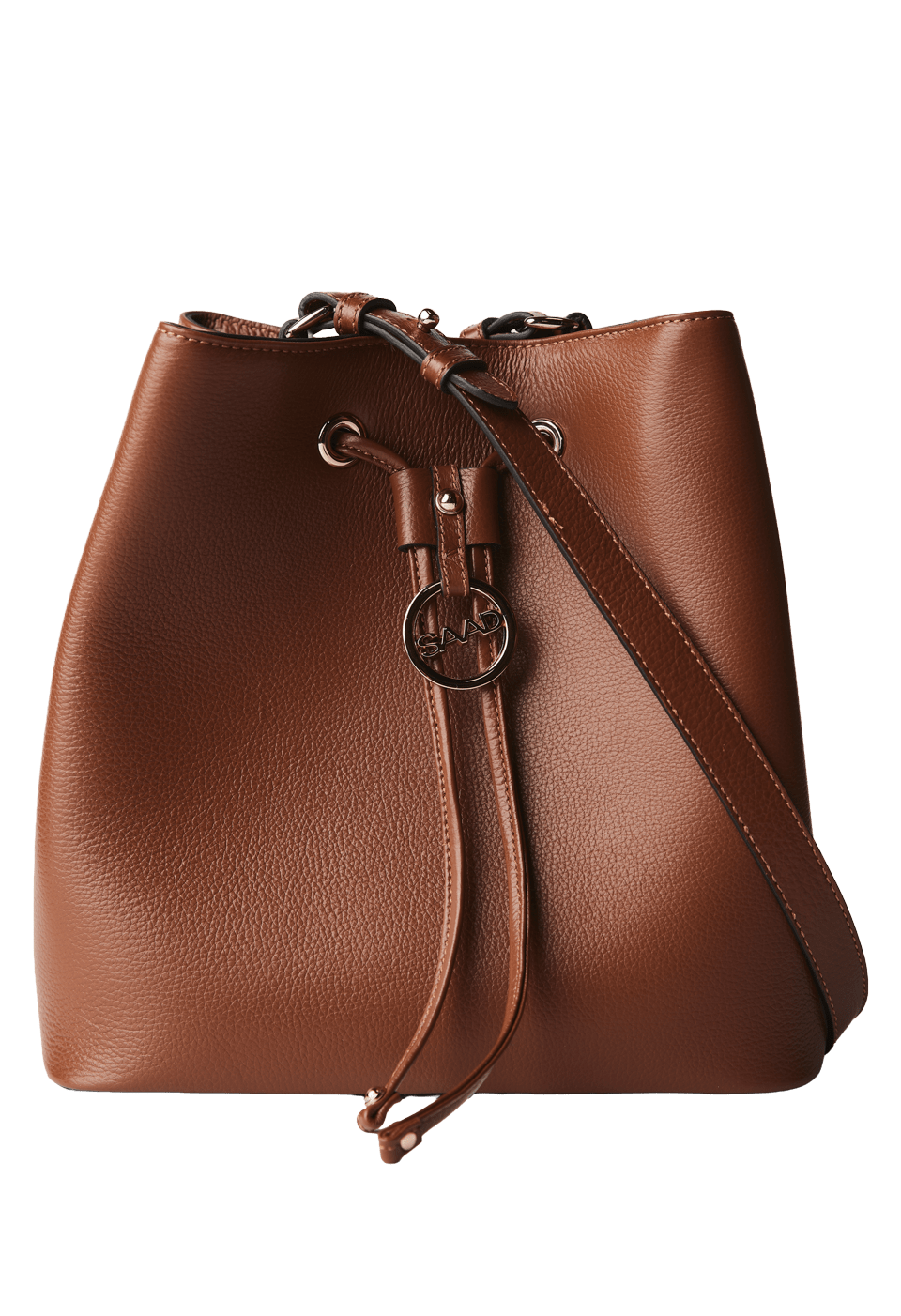 252-BL2702 - Bolsa Saco em Couro