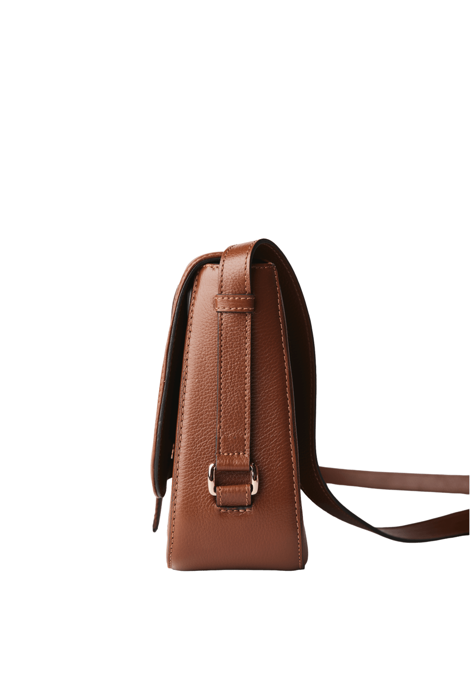 Bolsa Média em Couro