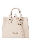 Bolsa Tote Média em Couro