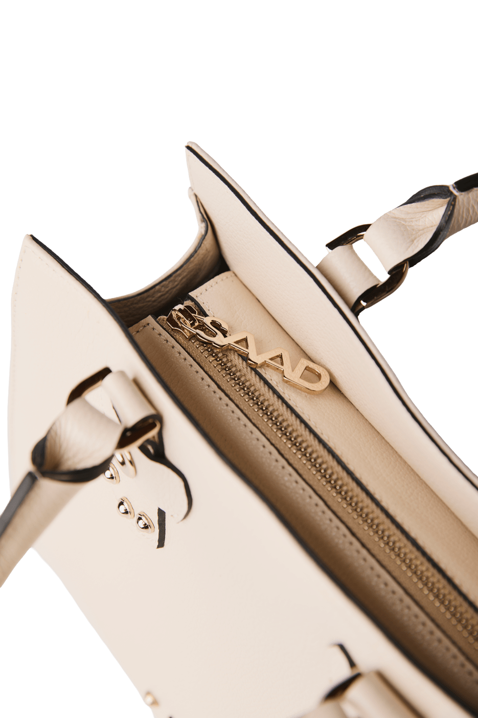 Bolsa Tote Média em Couro
