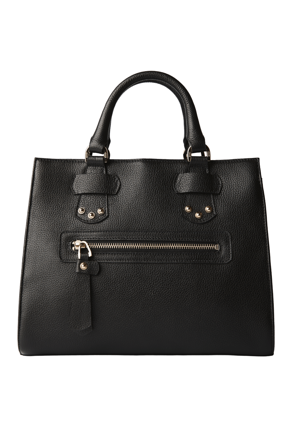 Bolsa Tote Média em Couro