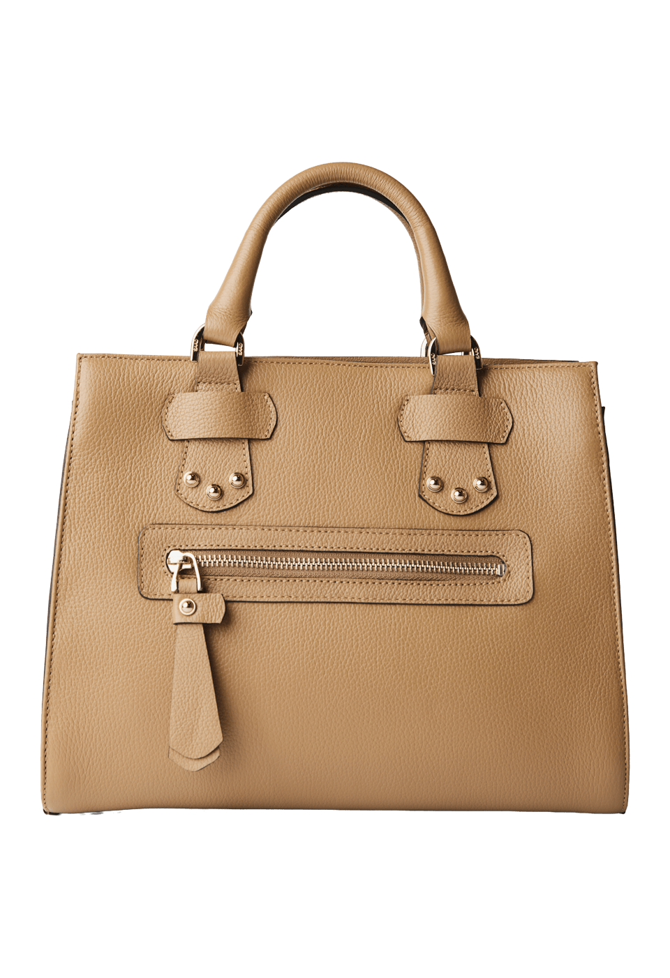Bolsa Tote Média em Couro