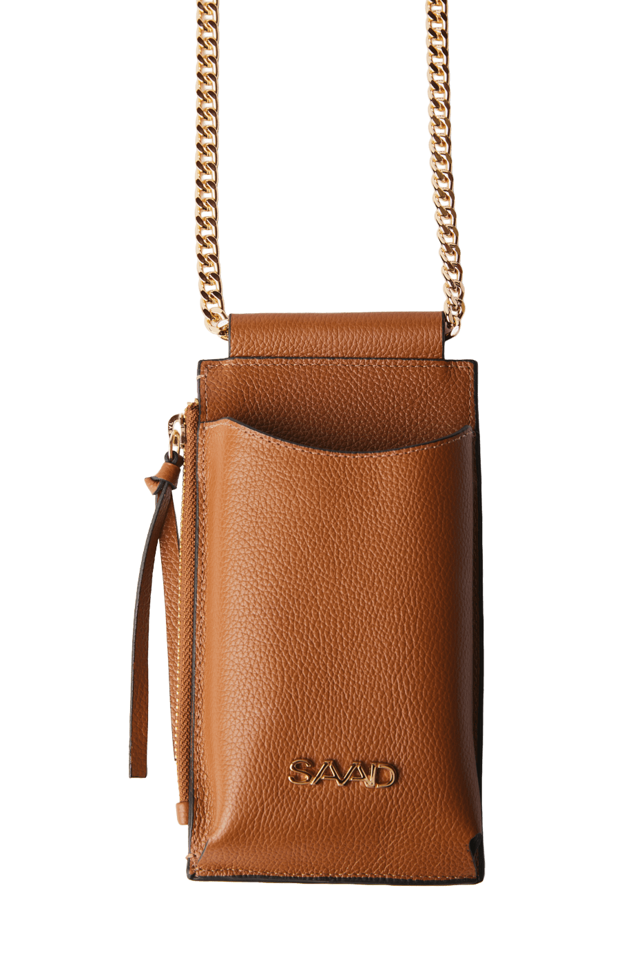 252-MINI-BL02 - Mini Bolsa Celular em Couro