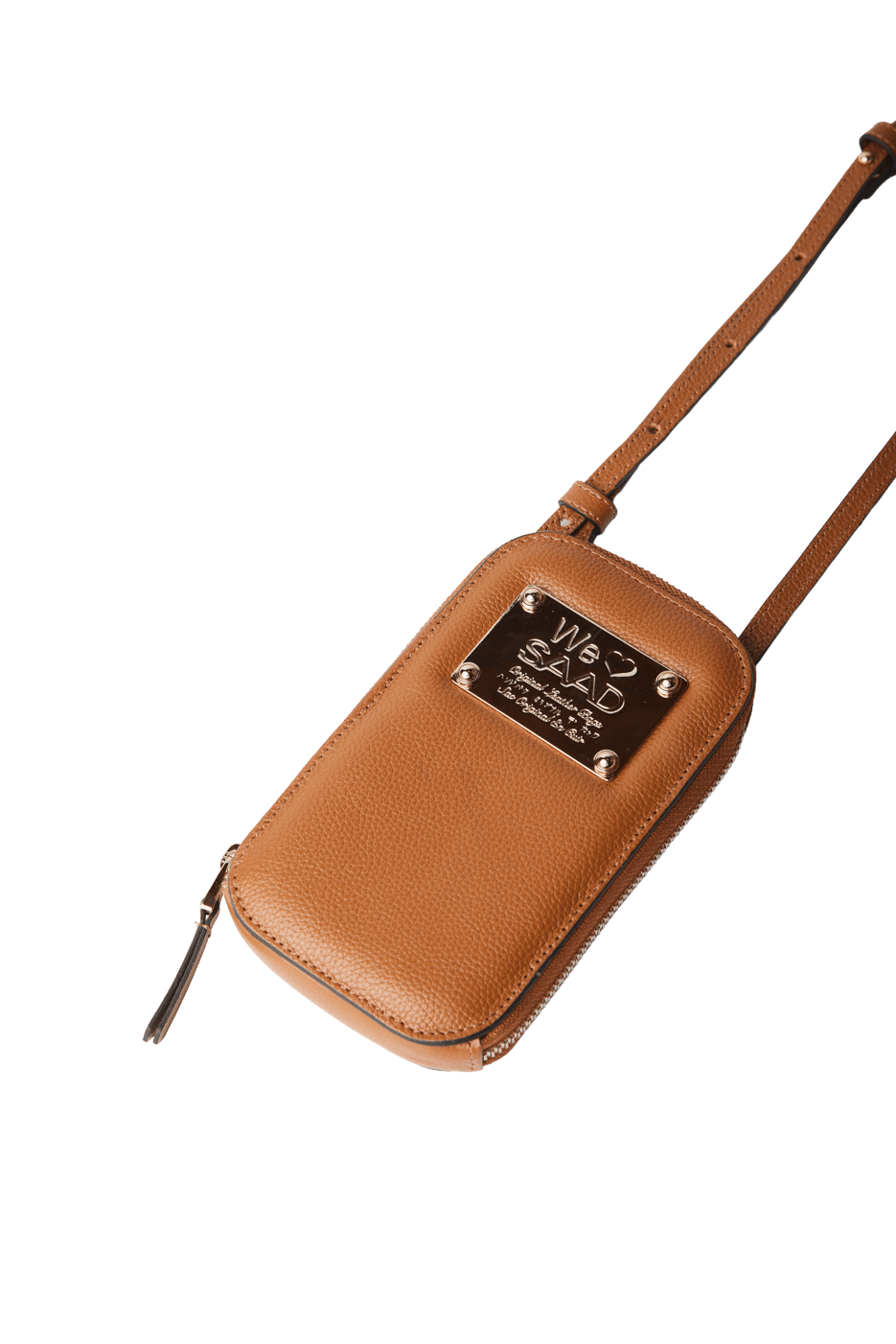 Mini Bolsa para Celular em Couro