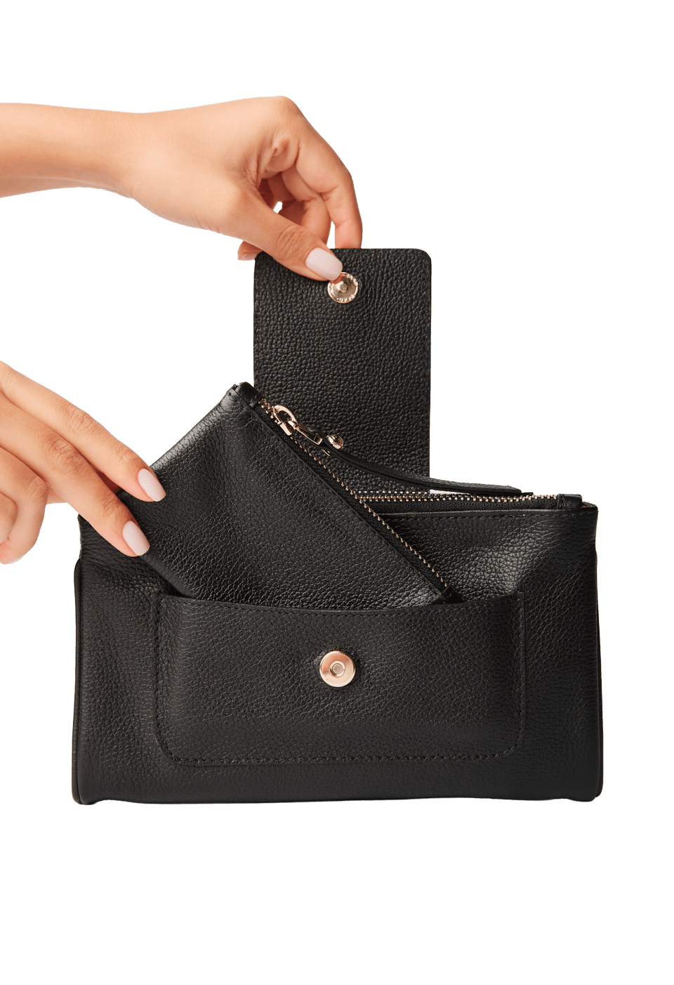 Mini Bolsa em Couro