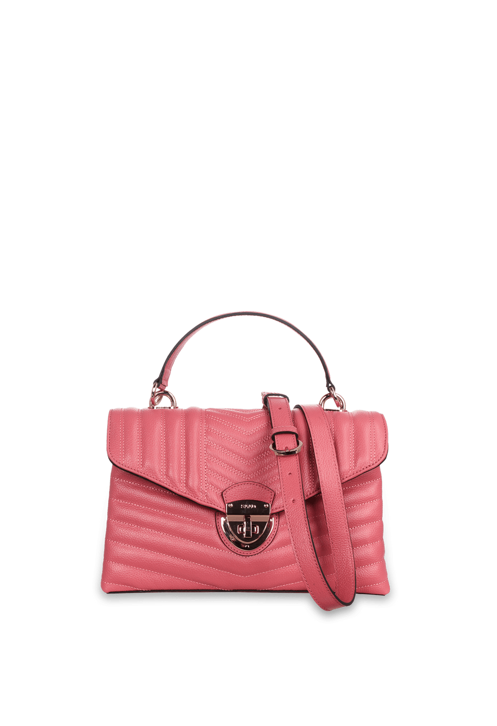 Bolsa em Couro Bordada