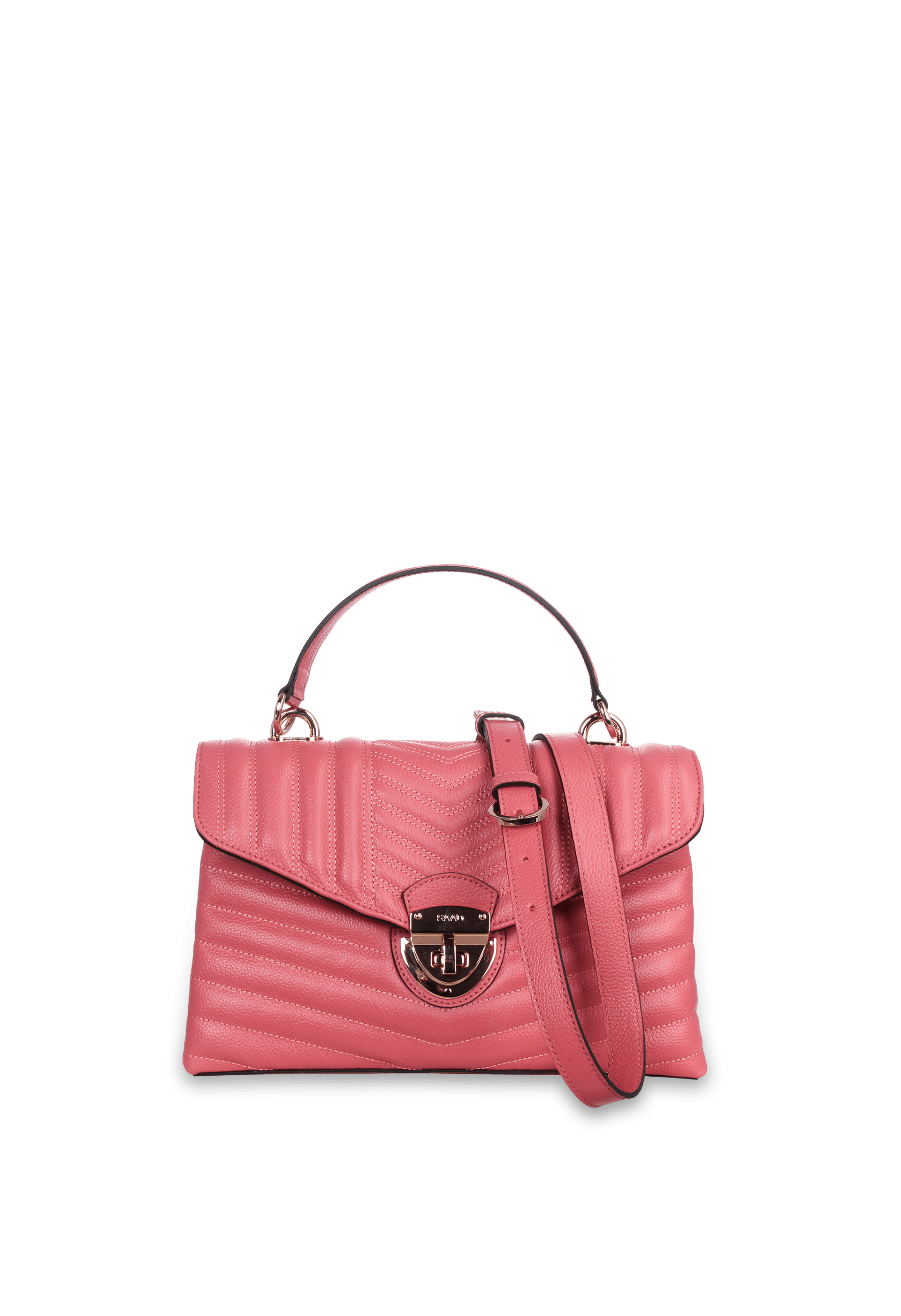 Bolsa em Couro Bordada