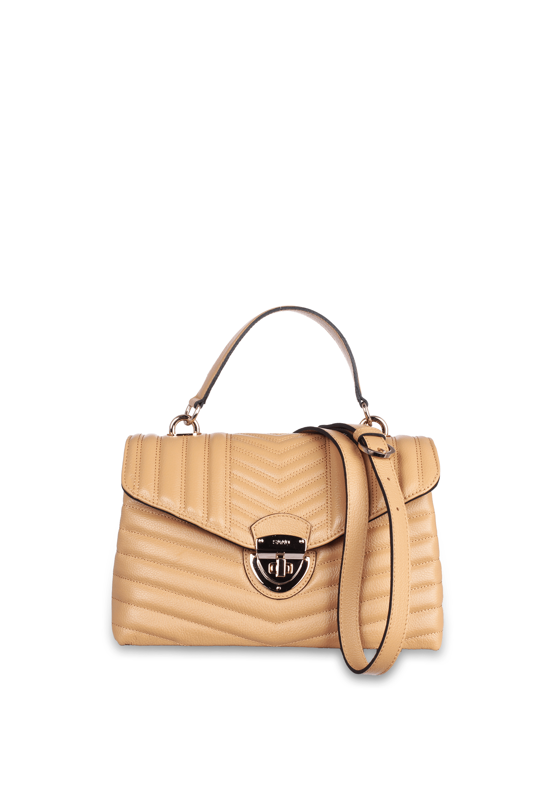 Bolsa em Couro Bordada