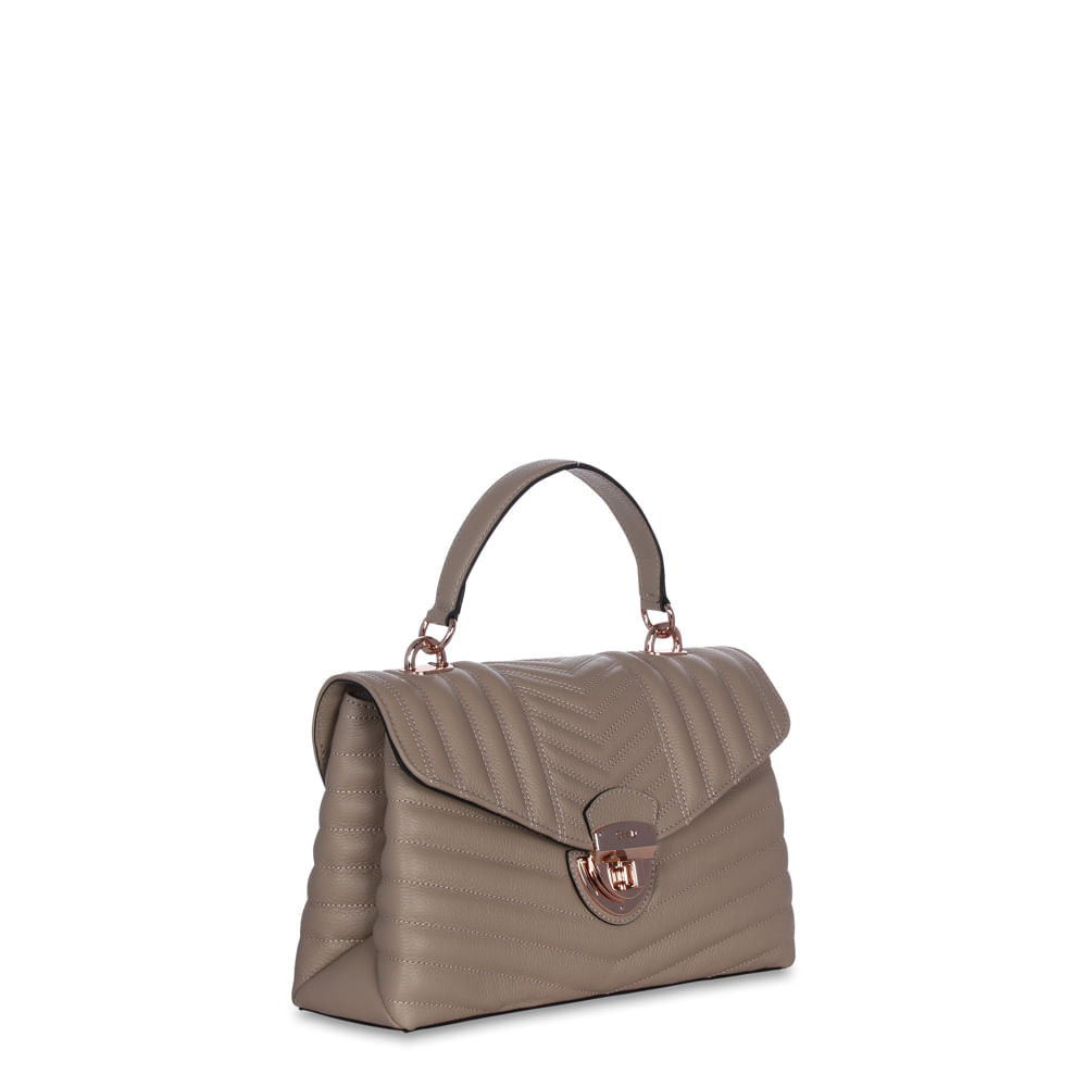 Bolsa Bordada em Couro