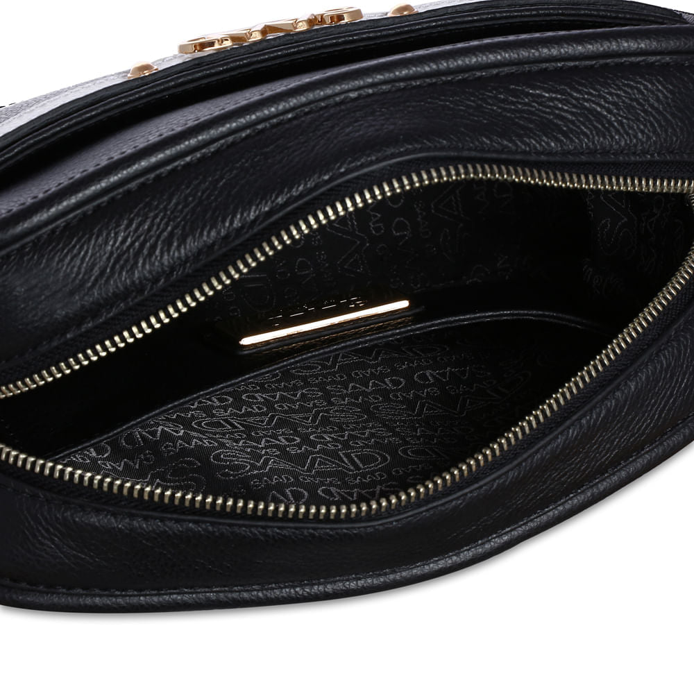 Bolsa Pequena Transversal Couro