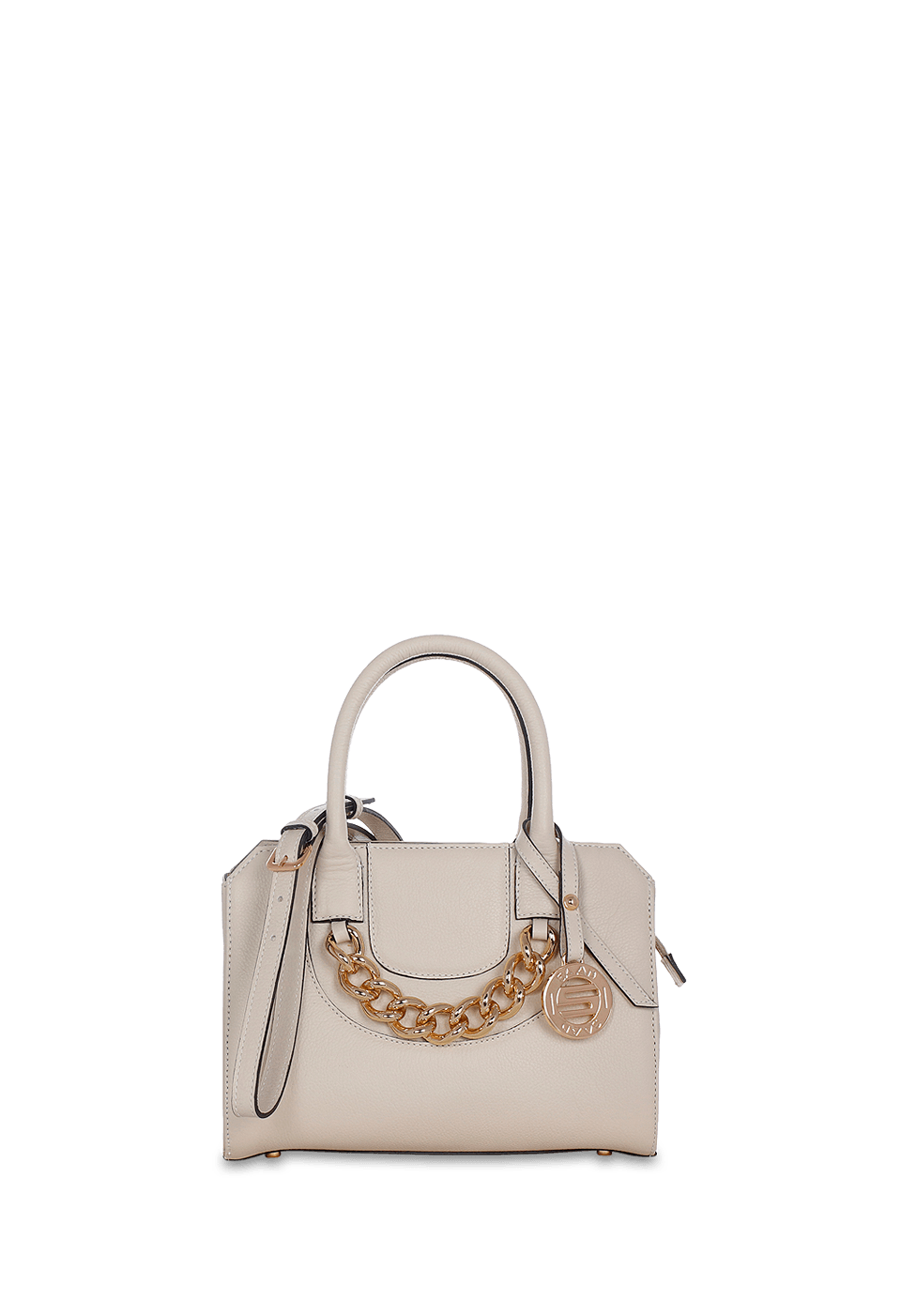 Bolsa Média em Couro