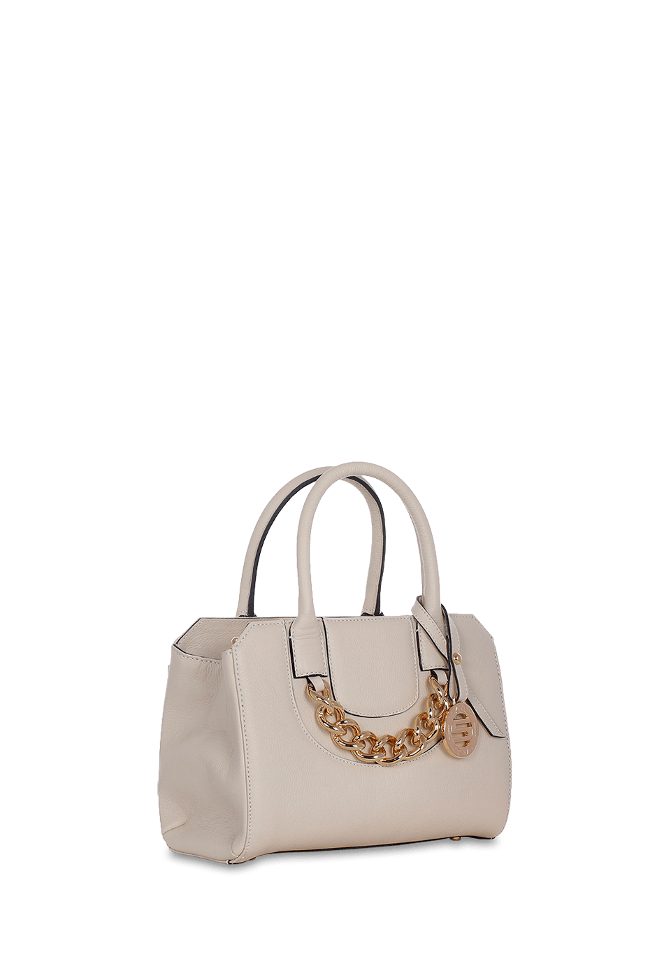 Bolsa Média em Couro