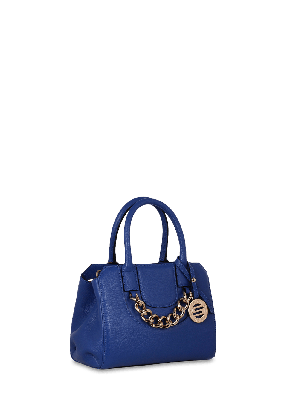 Bolsa média em couro