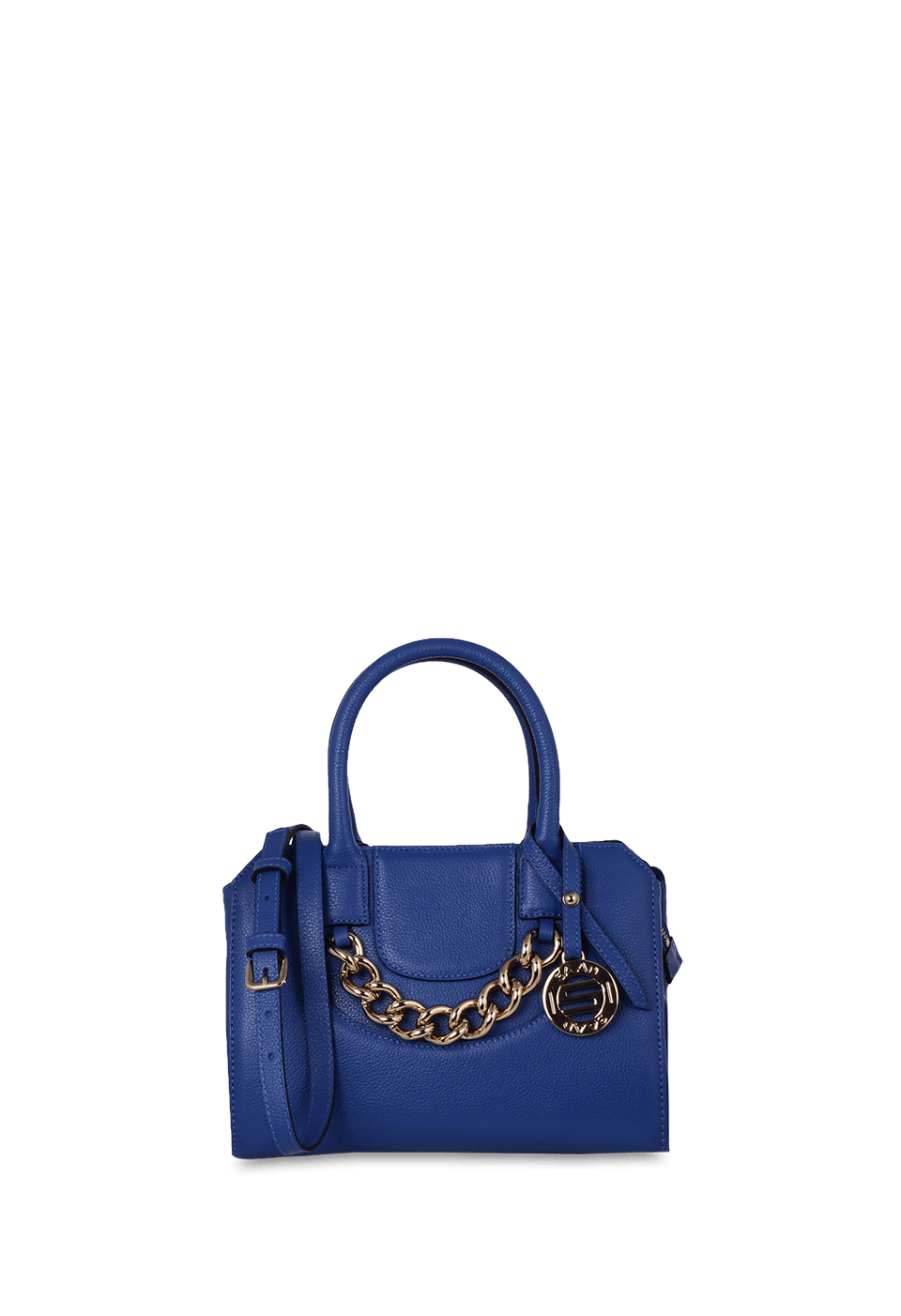 Bolsa média em couro