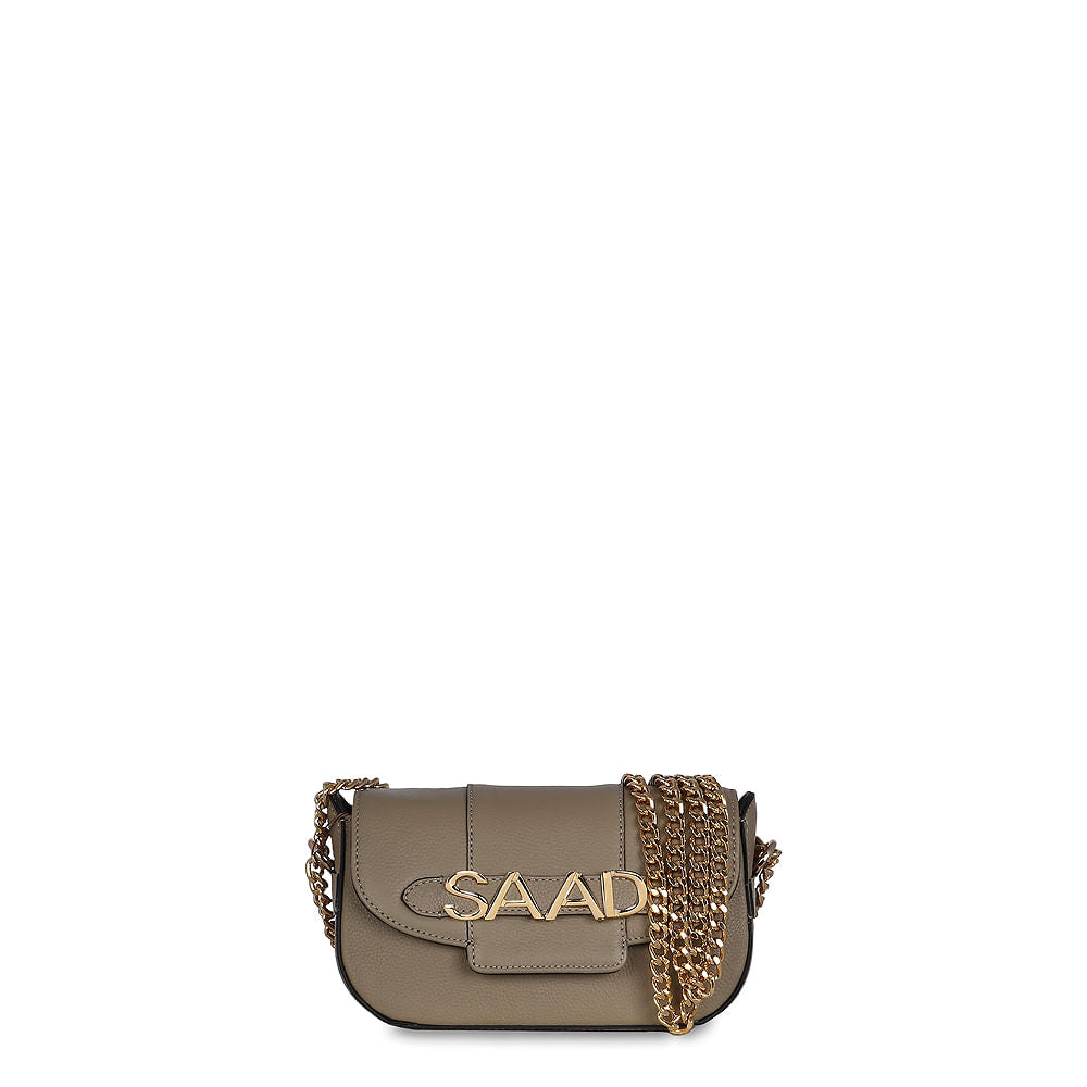 Bolsa mini de couro