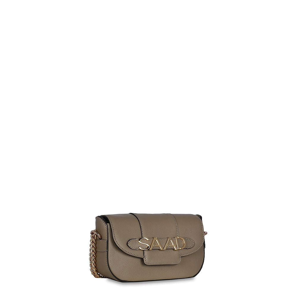 Bolsa mini de couro