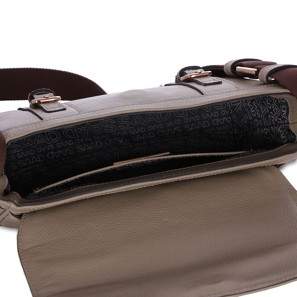 Bolsa Transversal em couro