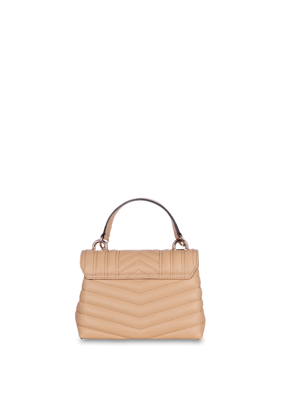 Bolsa Bordada Mini em Couro