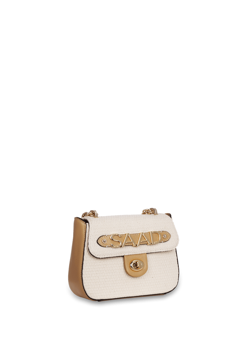 Bolsa Mini em Algodão Tramado