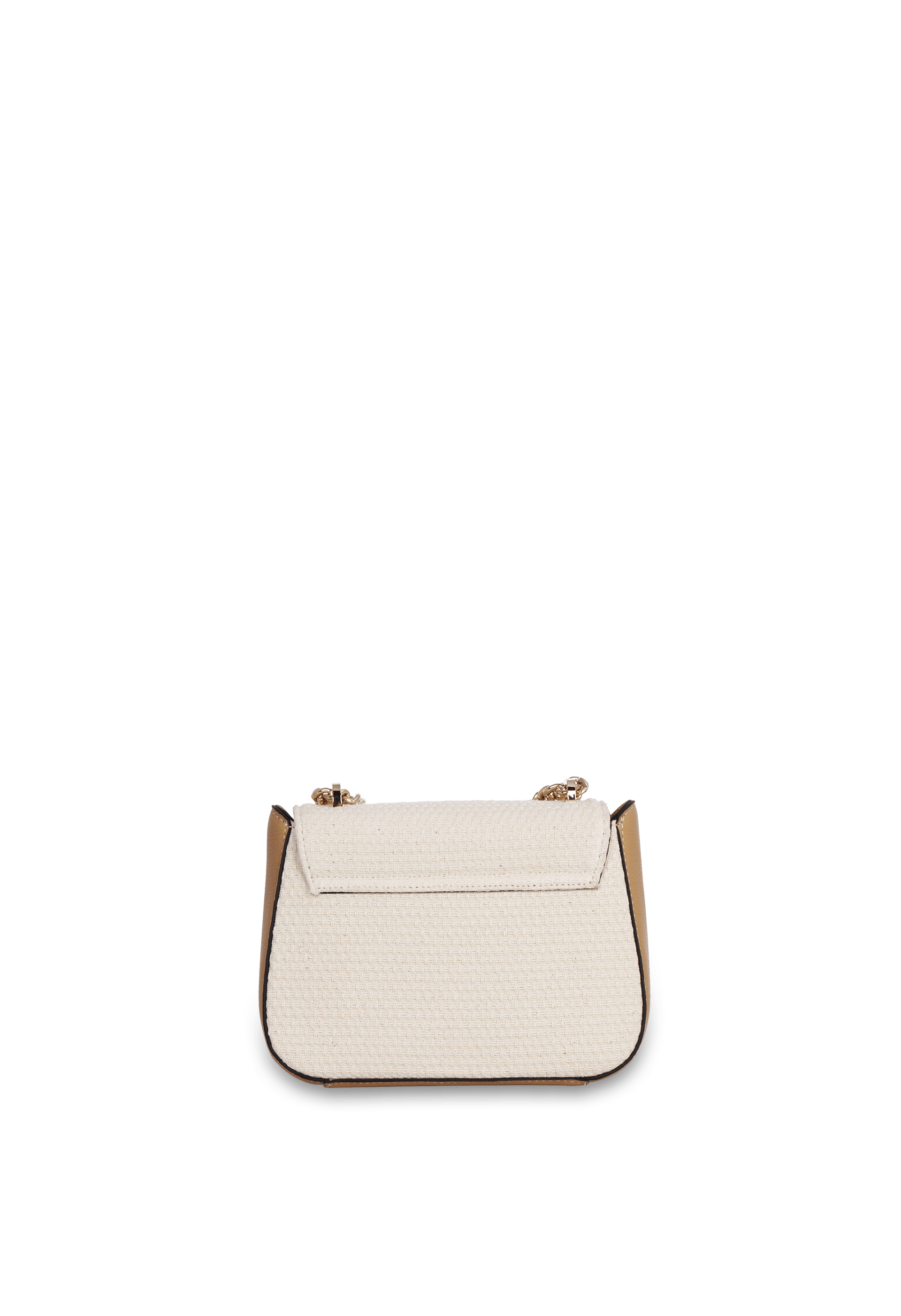 Bolsa Mini em Algodão Tramado