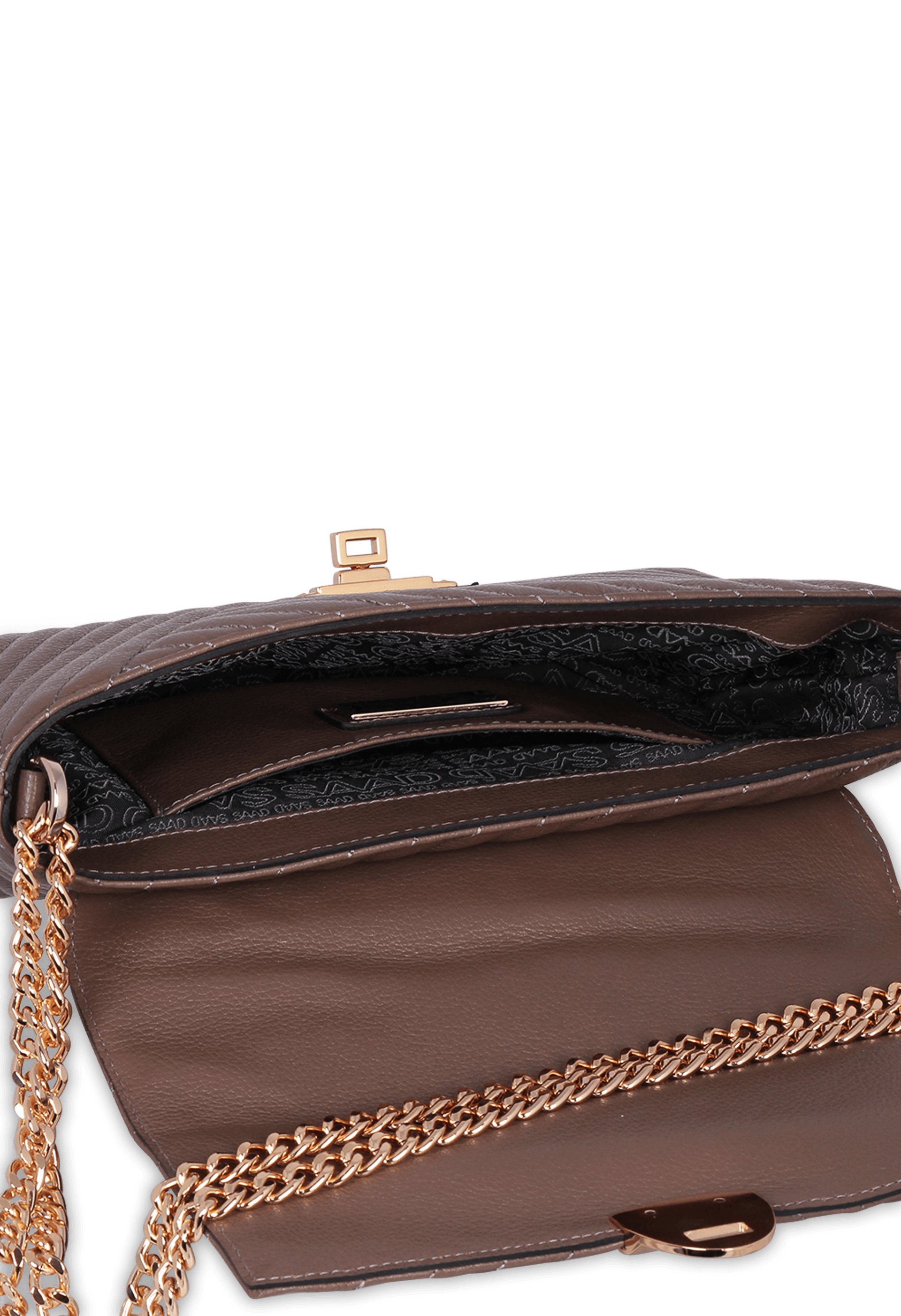 Bolsa Bordada em Couro