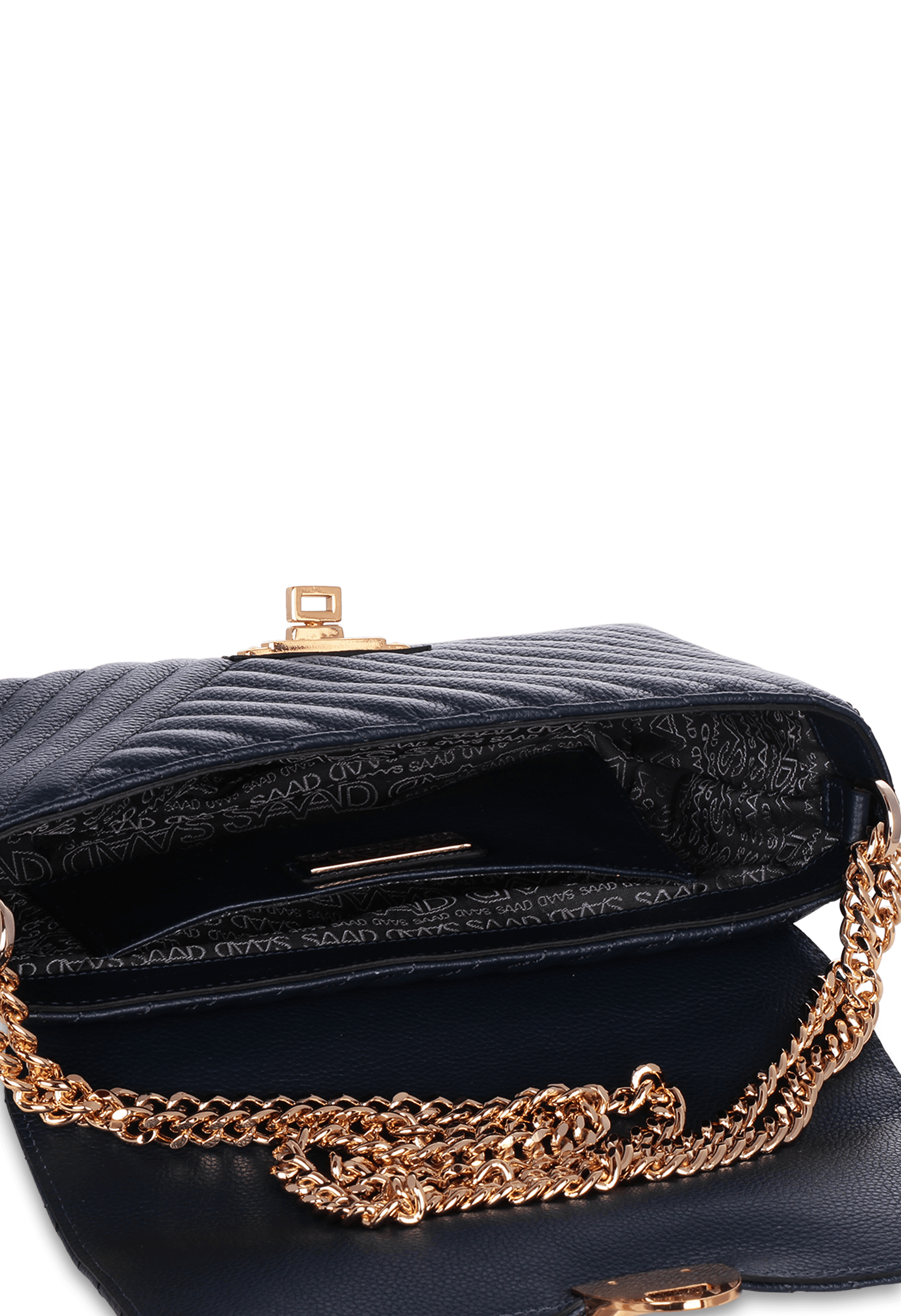 Bolsa Bordada em Couro