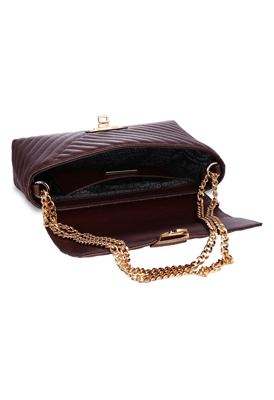 Bolsa Bordada em Couro