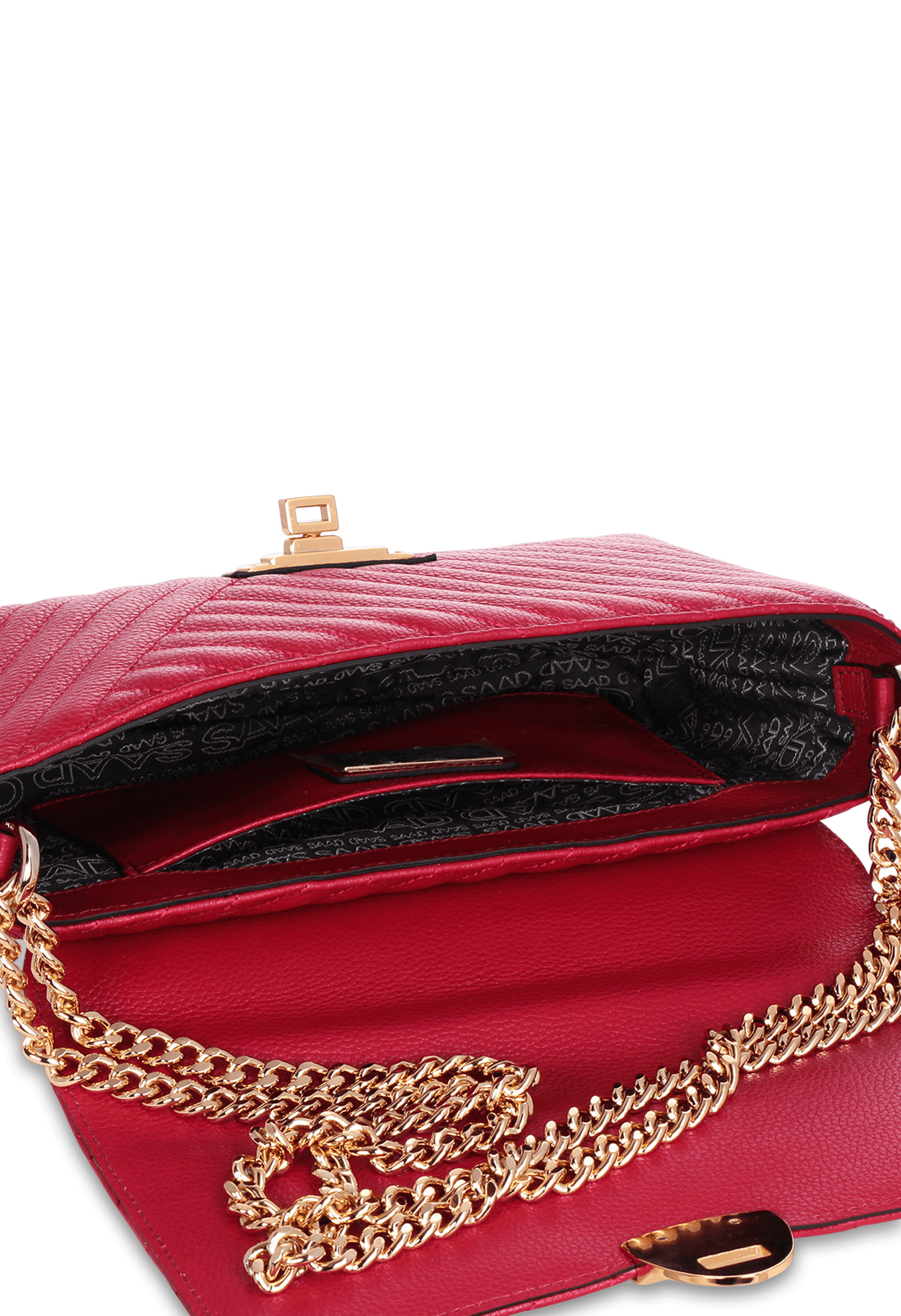 Bolsa Bordada em Couro