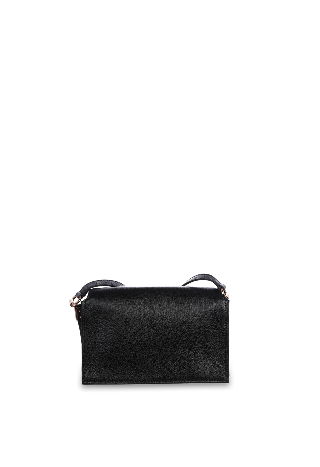 242-BL2155 - Bolsa Geométrica em Couro
