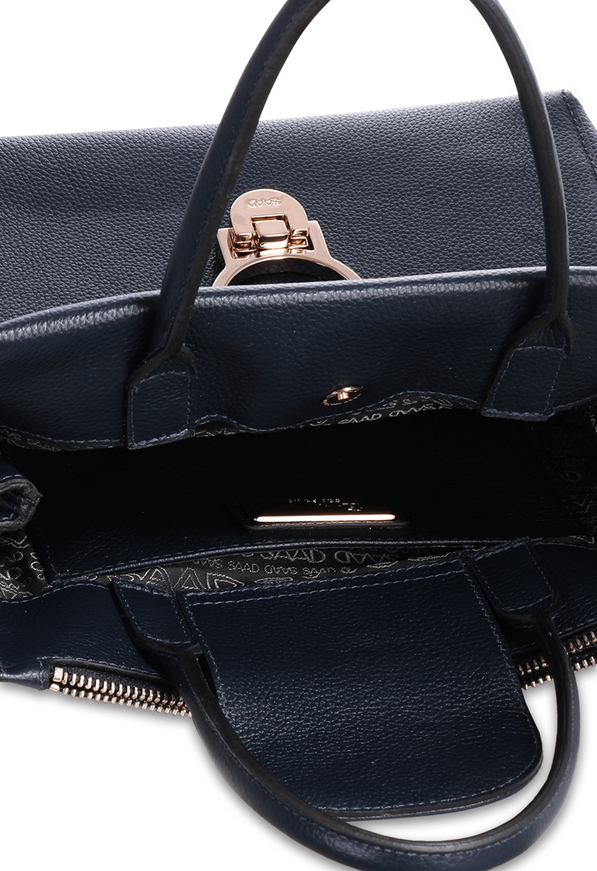 Bolsa Média em Couro