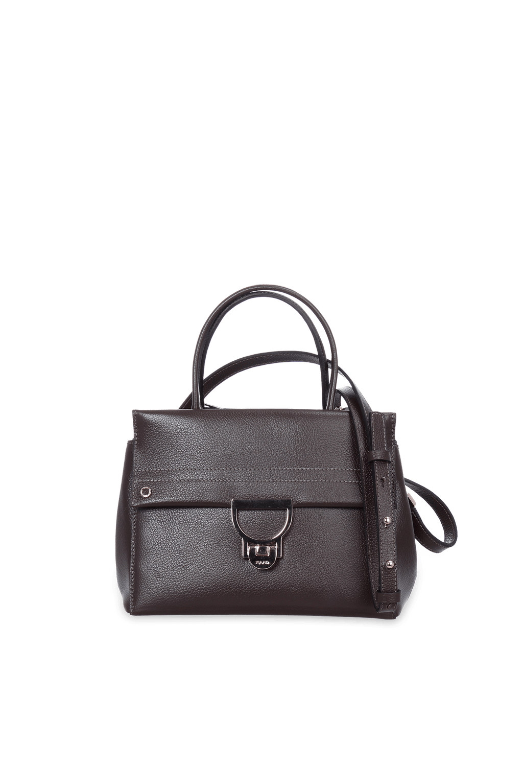 Bolsa Média em Couro