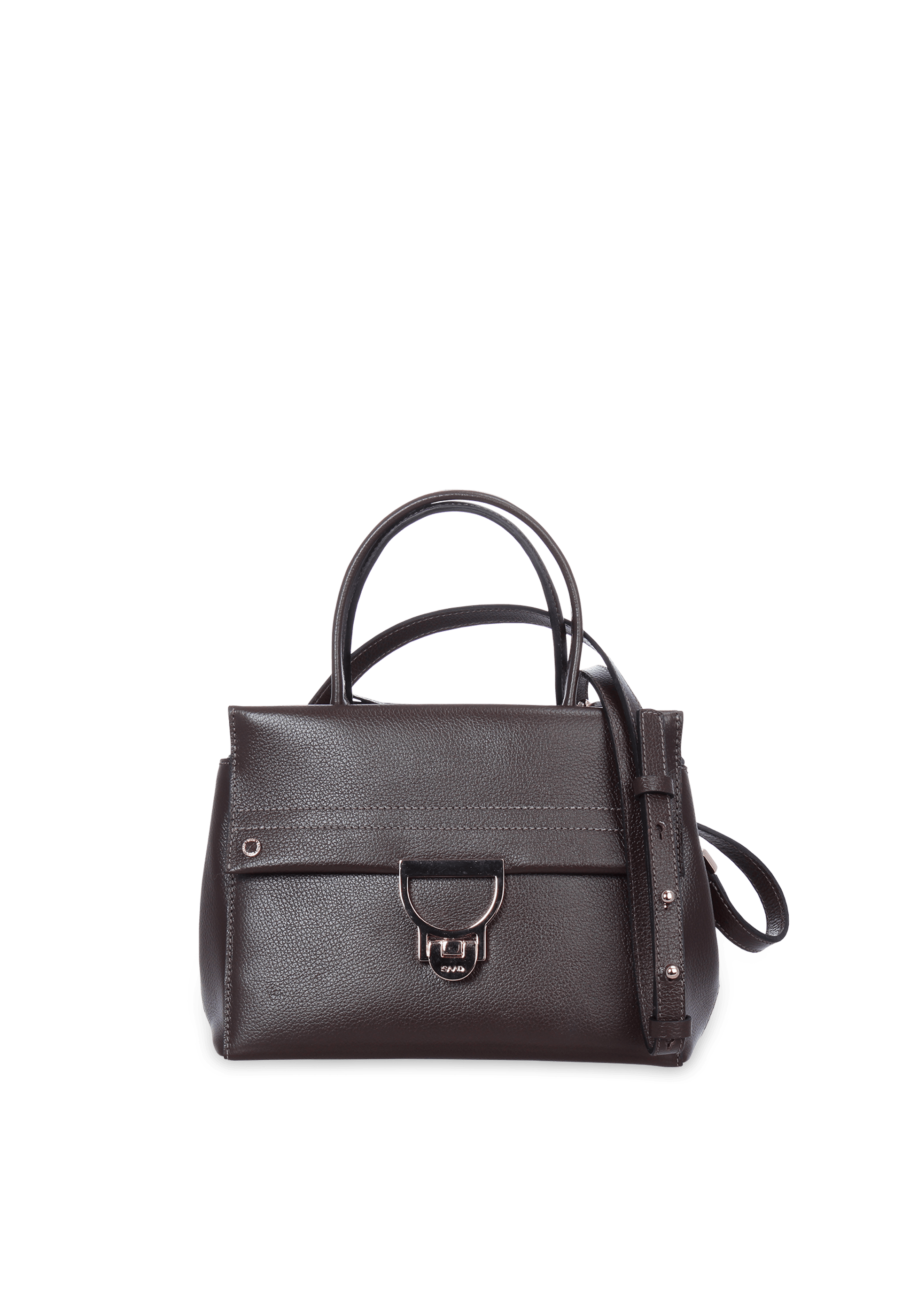 Bolsa Média em Couro