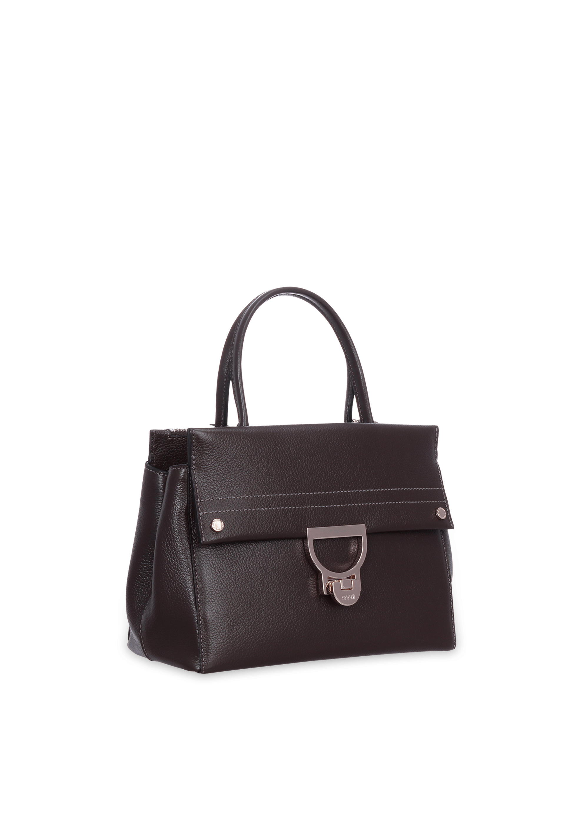 Bolsa Média em Couro