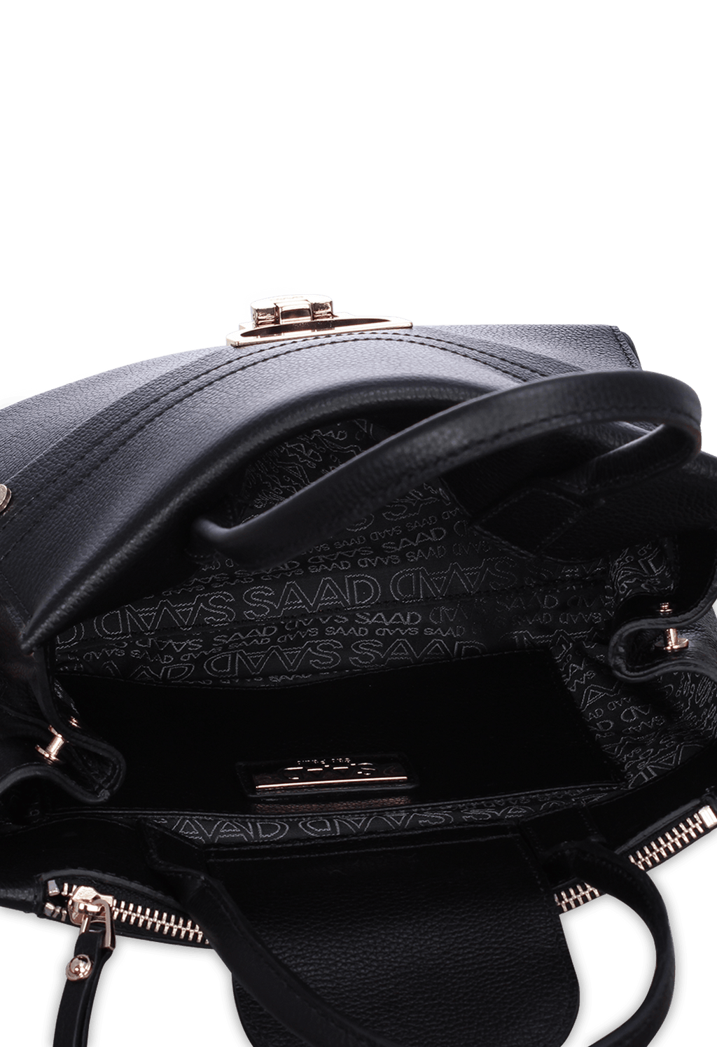 Bolsa Média em Couro