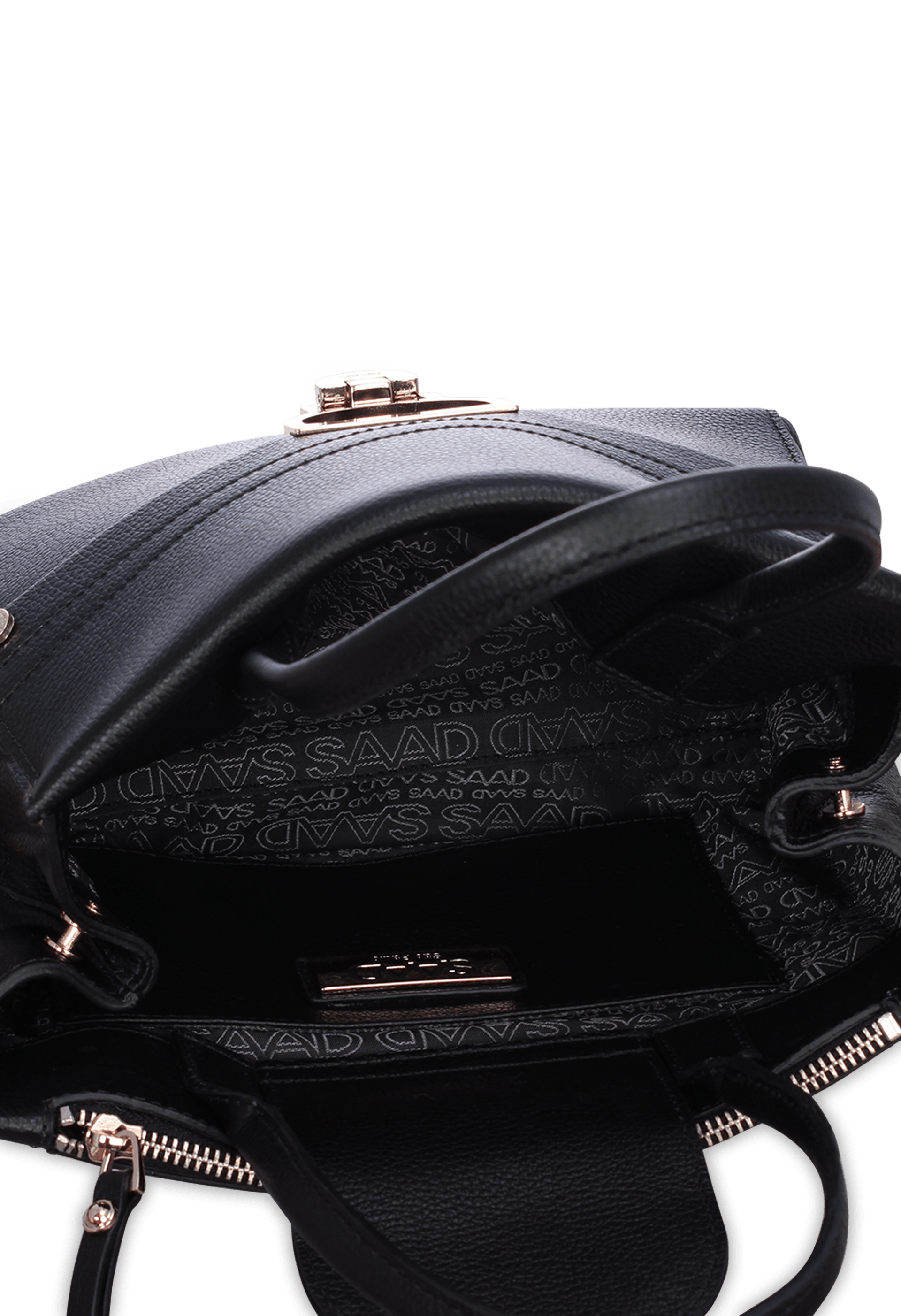 Bolsa Média em Couro