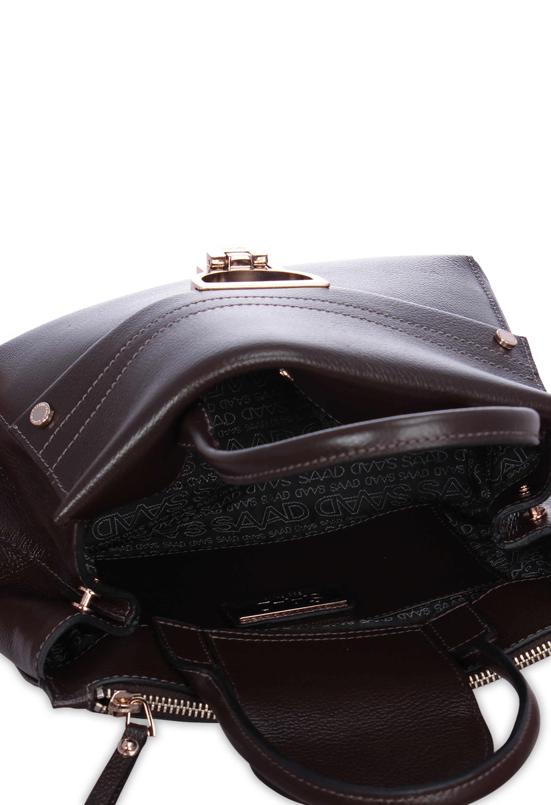 242-BL2156 - Bolsa Média em Couro