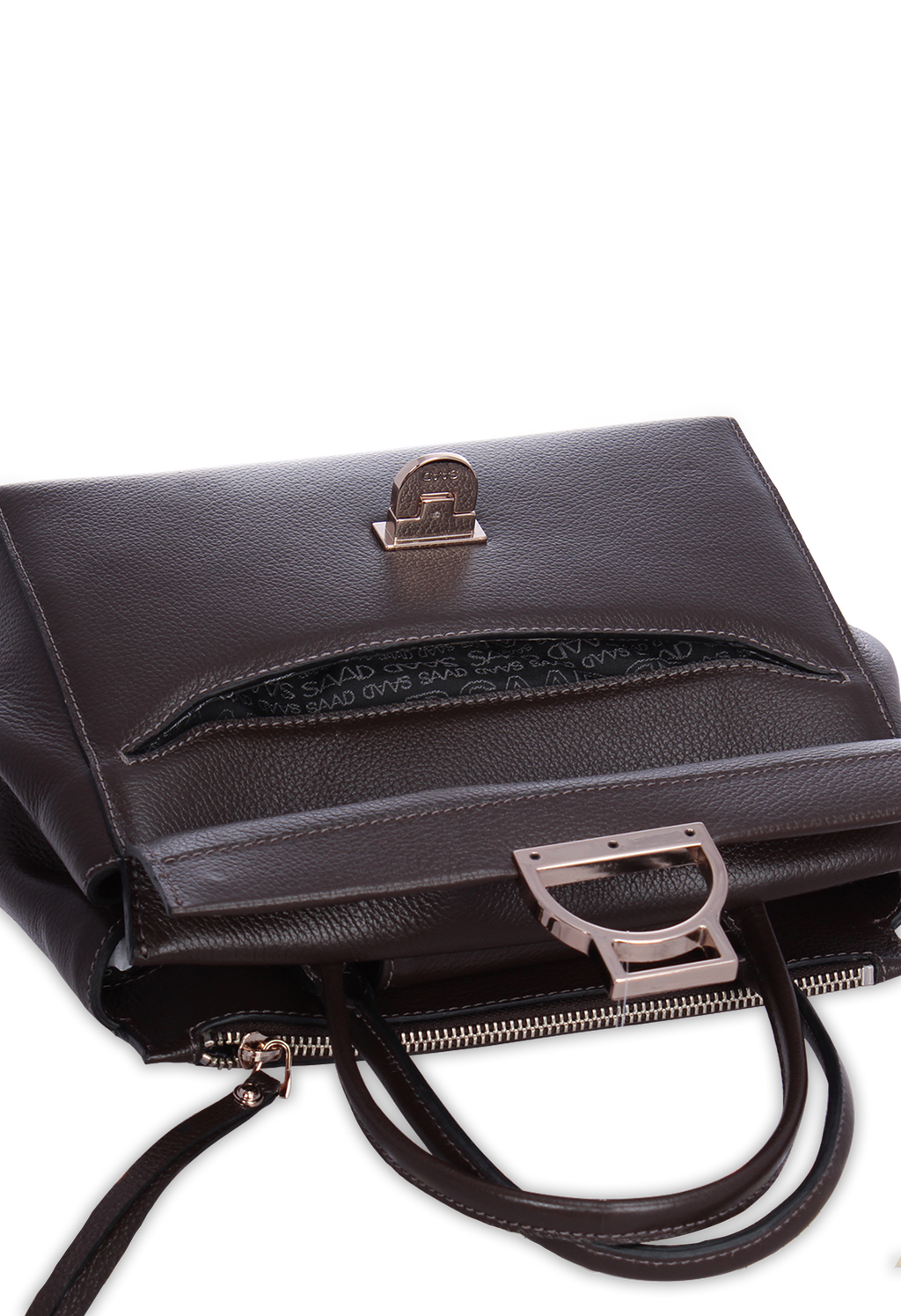242-BL2156 - Bolsa Média em Couro