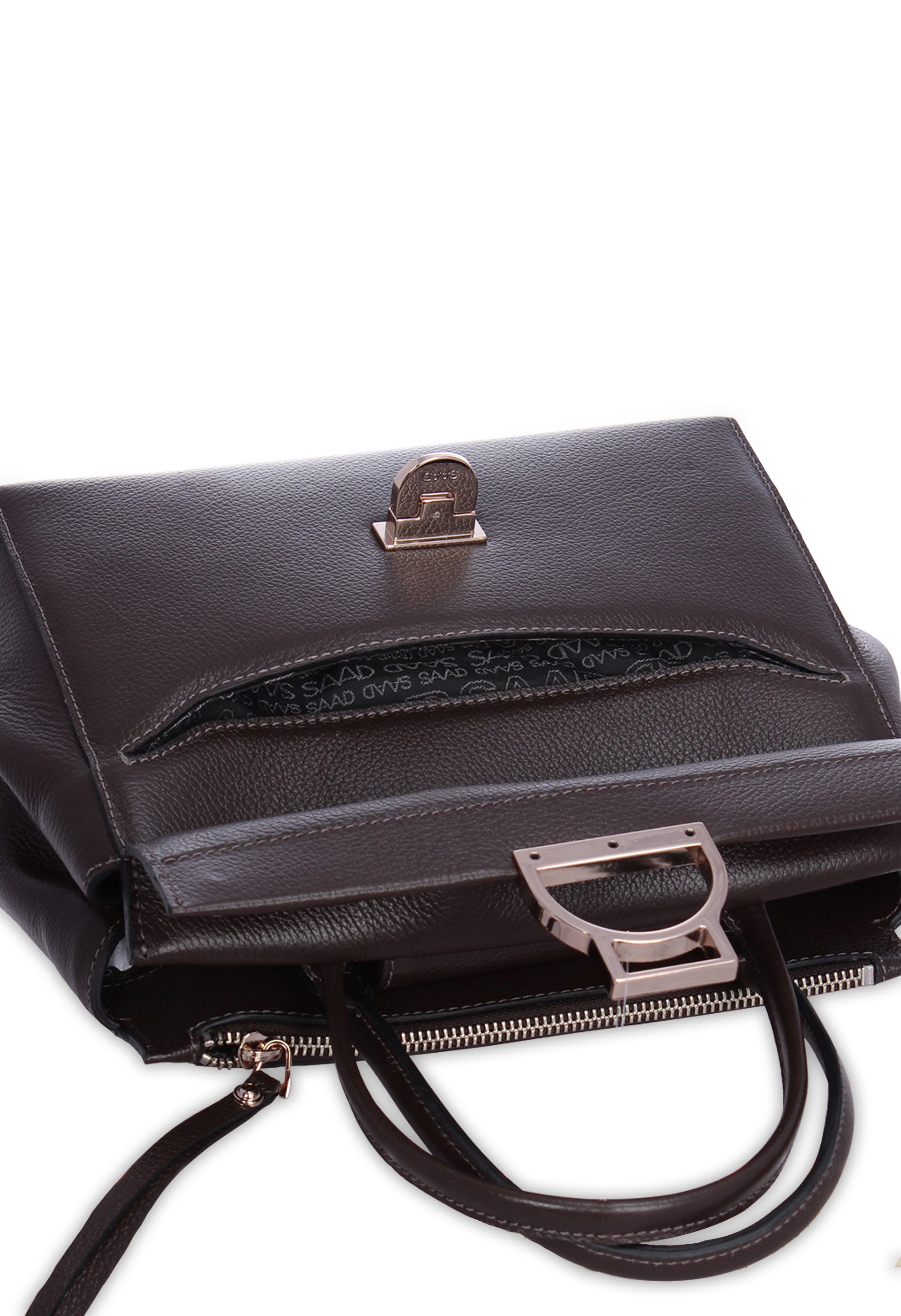 242-BL2156 - Bolsa Média em Couro
