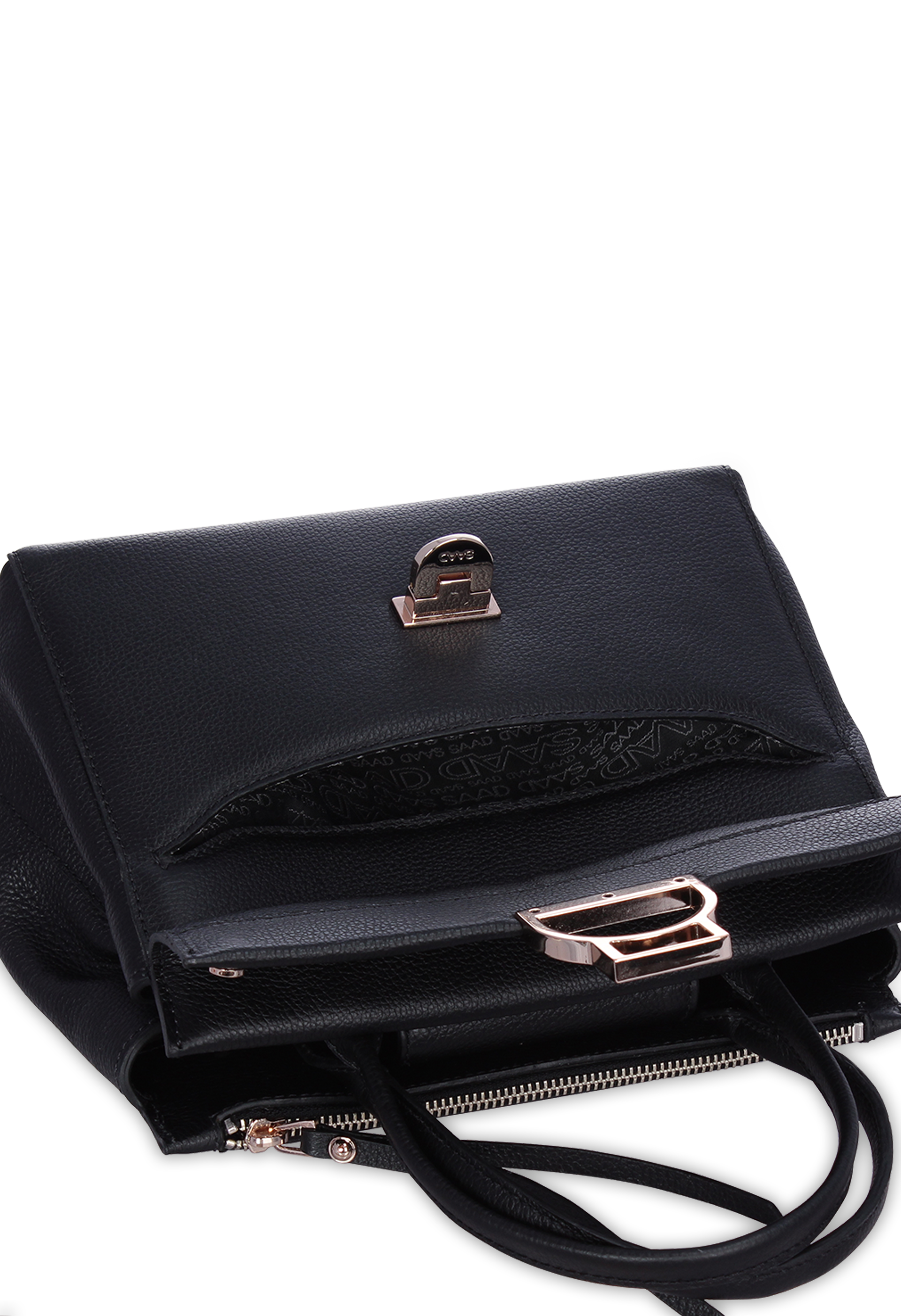 242-BL2156 - Bolsa Média em Couro