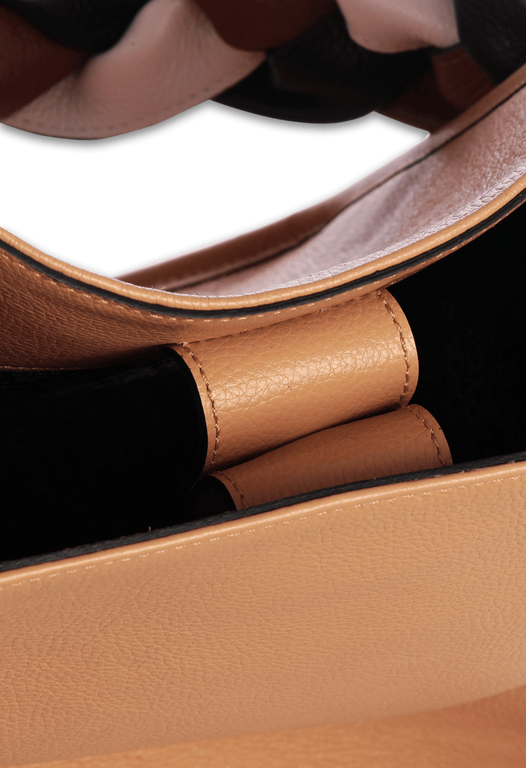 Bolsa Média em Couro