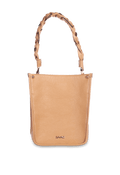 Bolsa Média em Couro