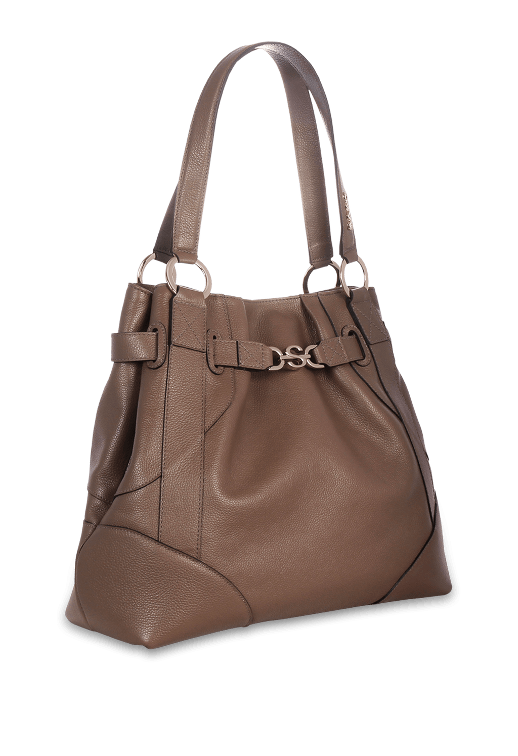 Bolsa Saco em Couro