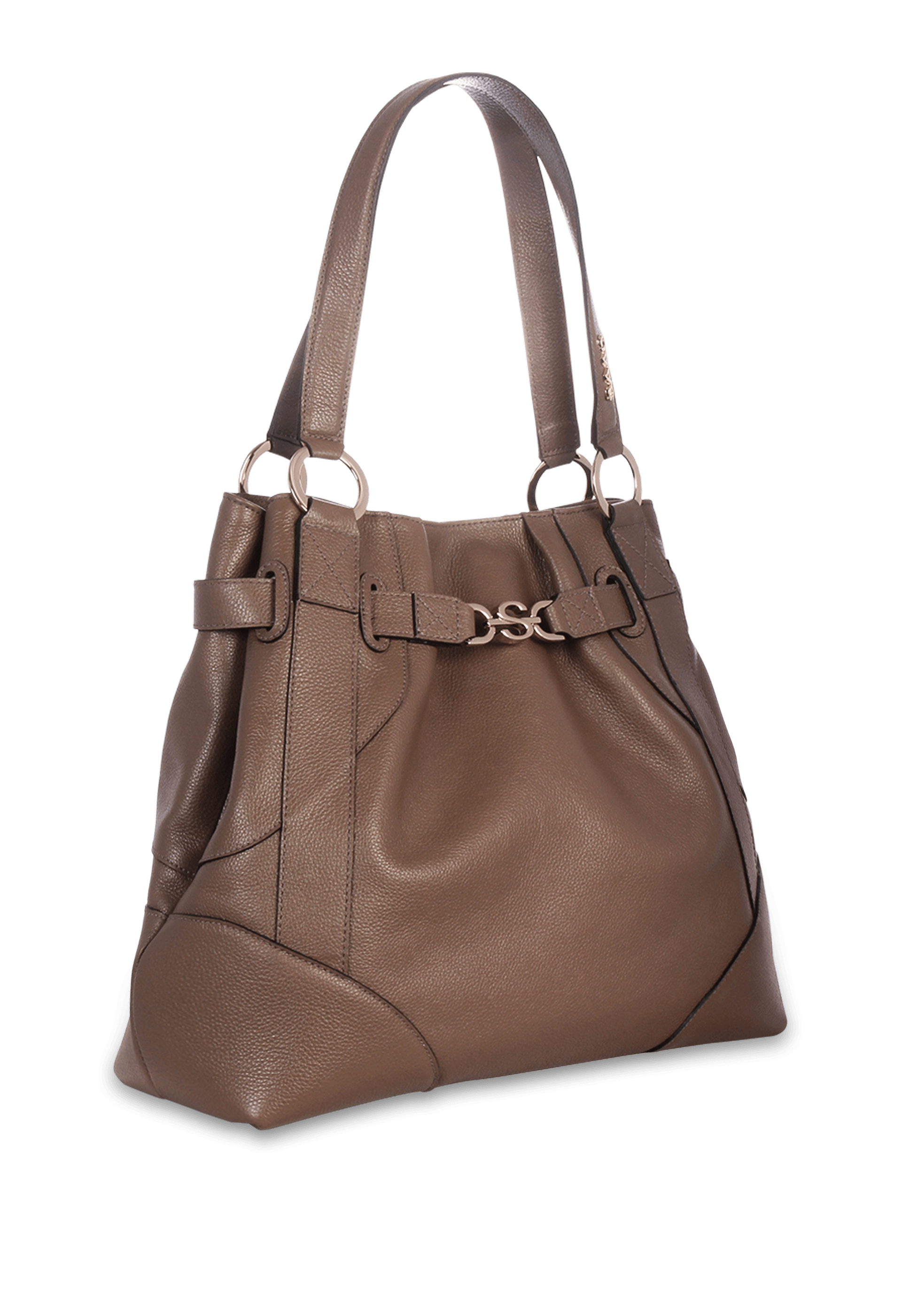 Bolsa Saco em Couro