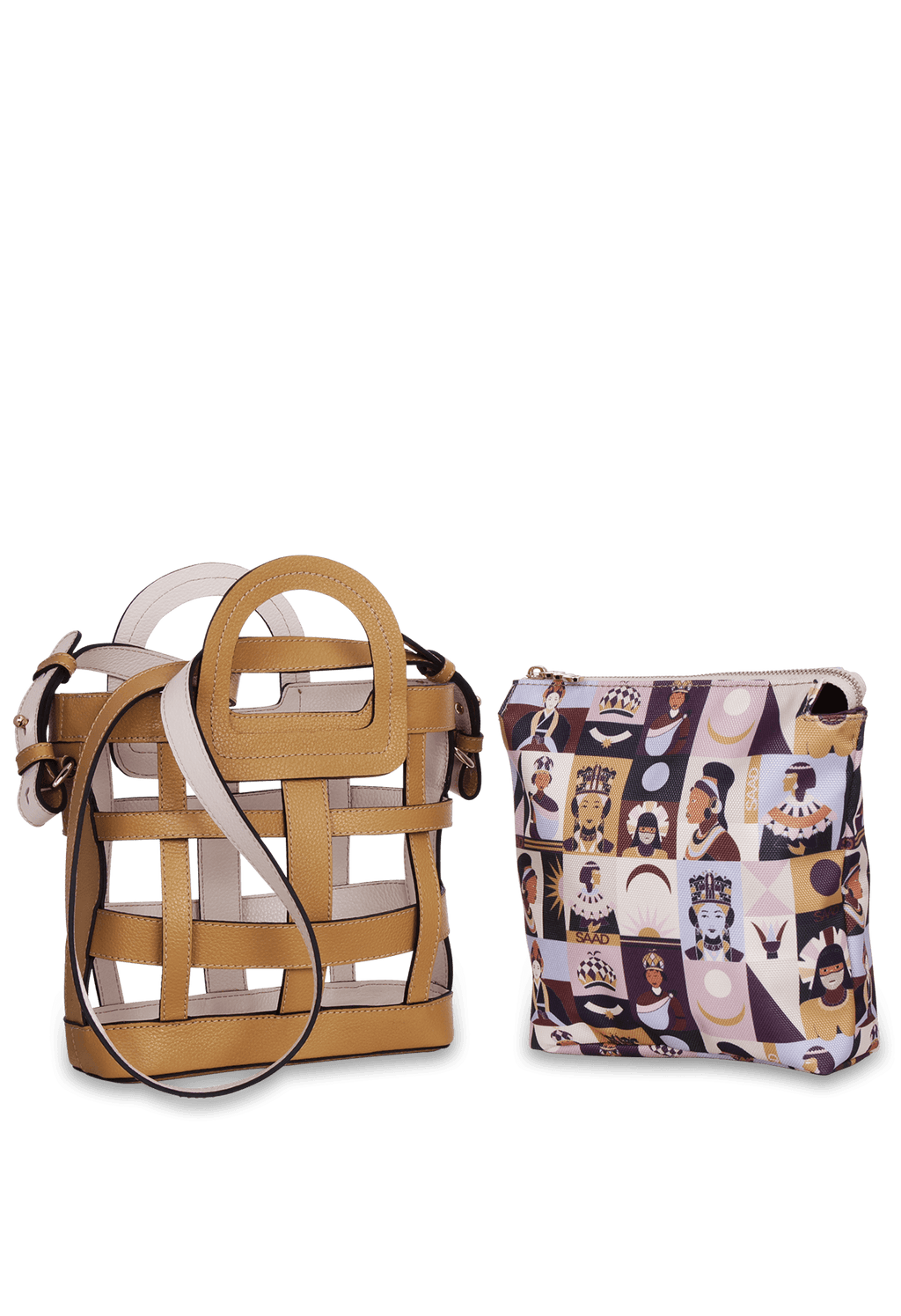 Bolsa  Pequena Estampa Rainha