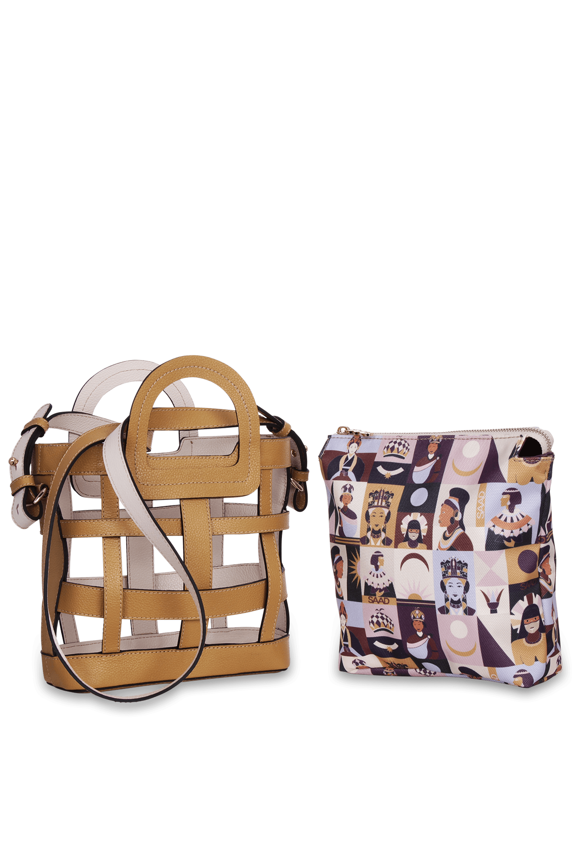 Bolsa  Pequena Estampa Rainha
