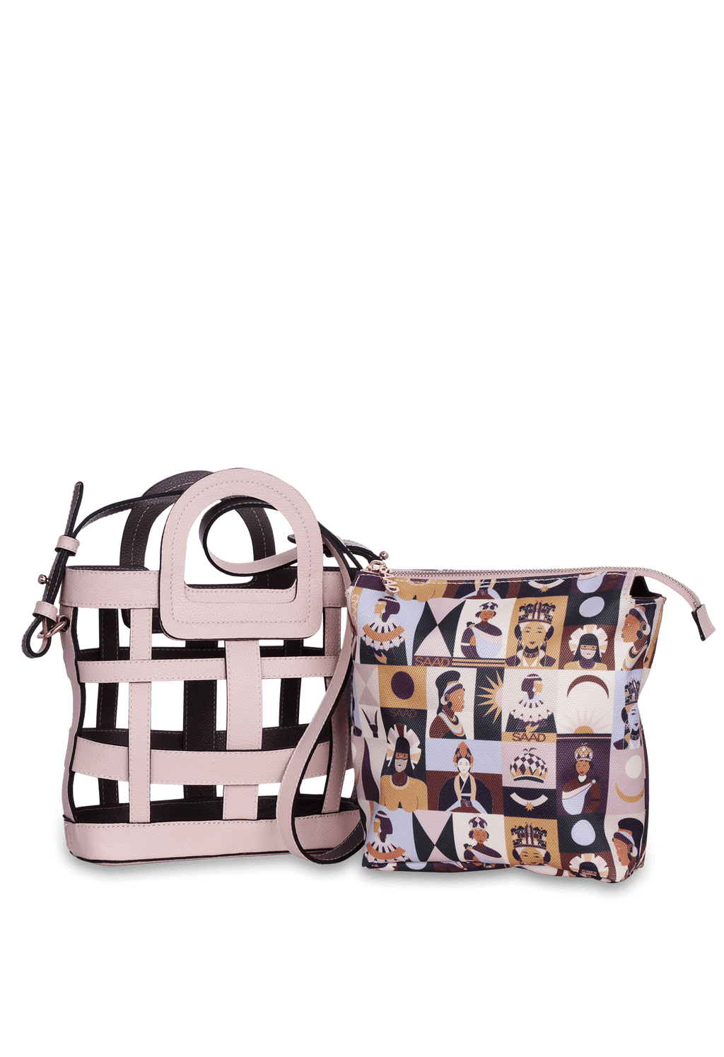 Bolsa  Pequena Estampa Rainha