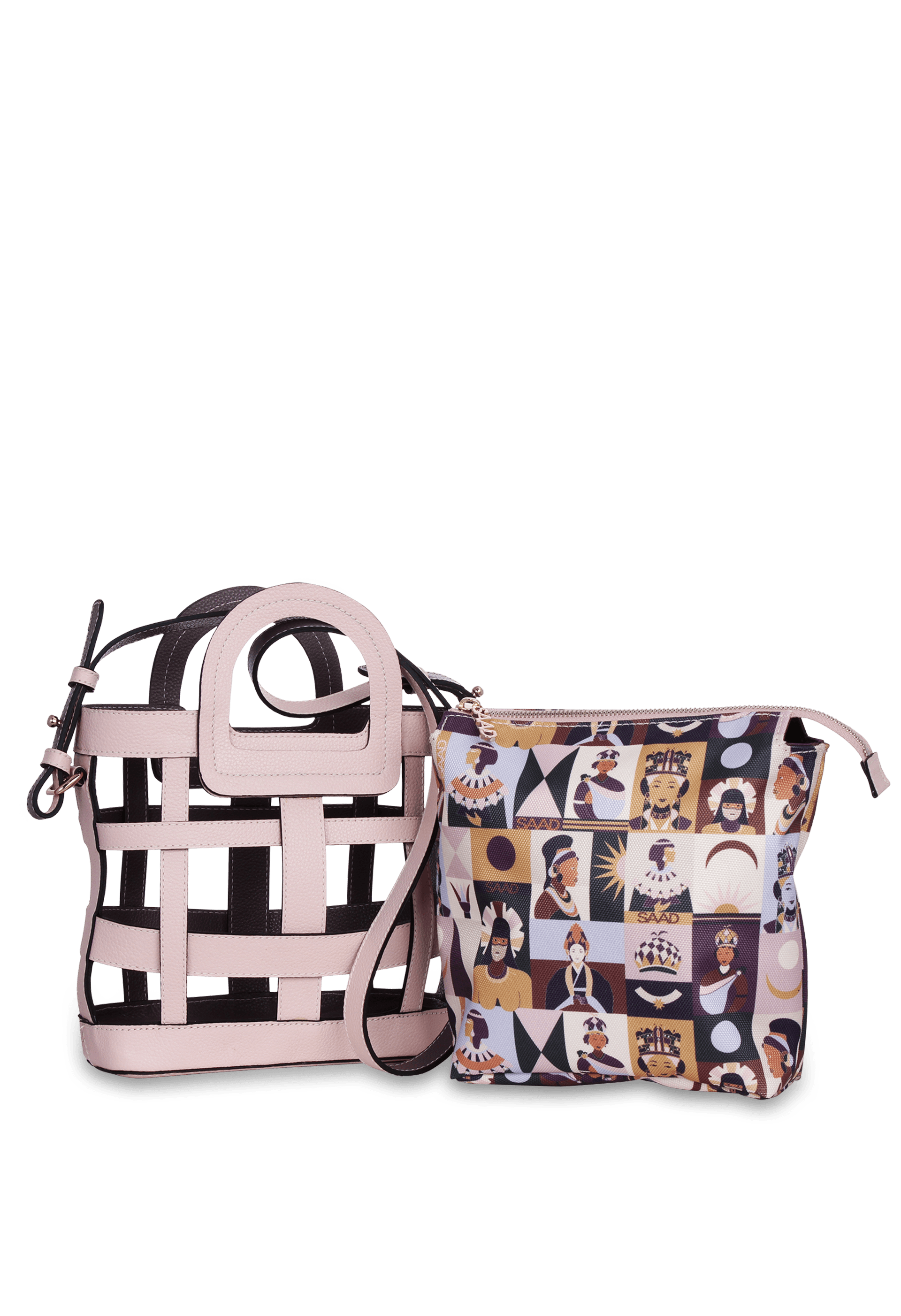 Bolsa  Pequena Estampa Rainha