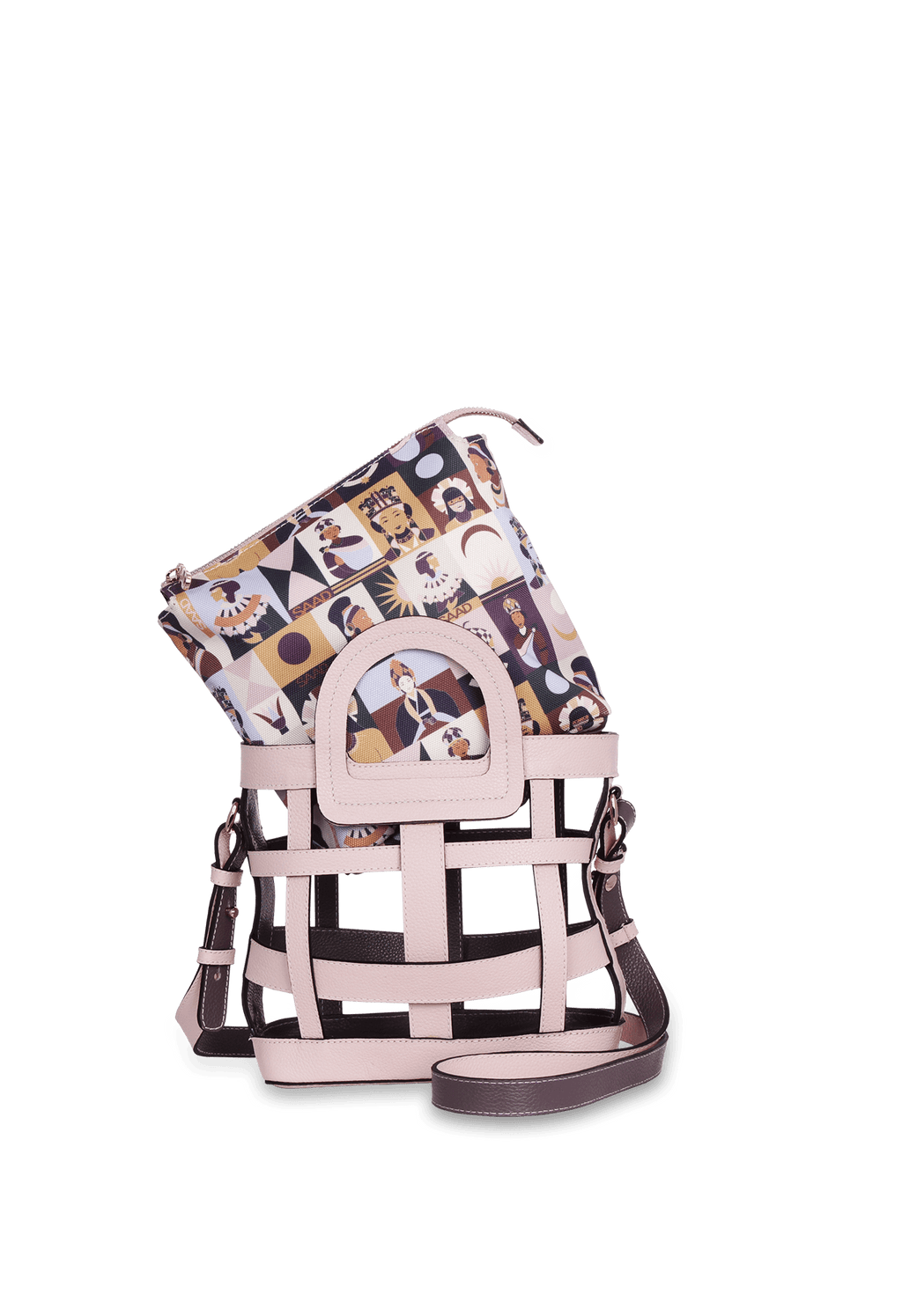Bolsa  Pequena Estampa Rainha
